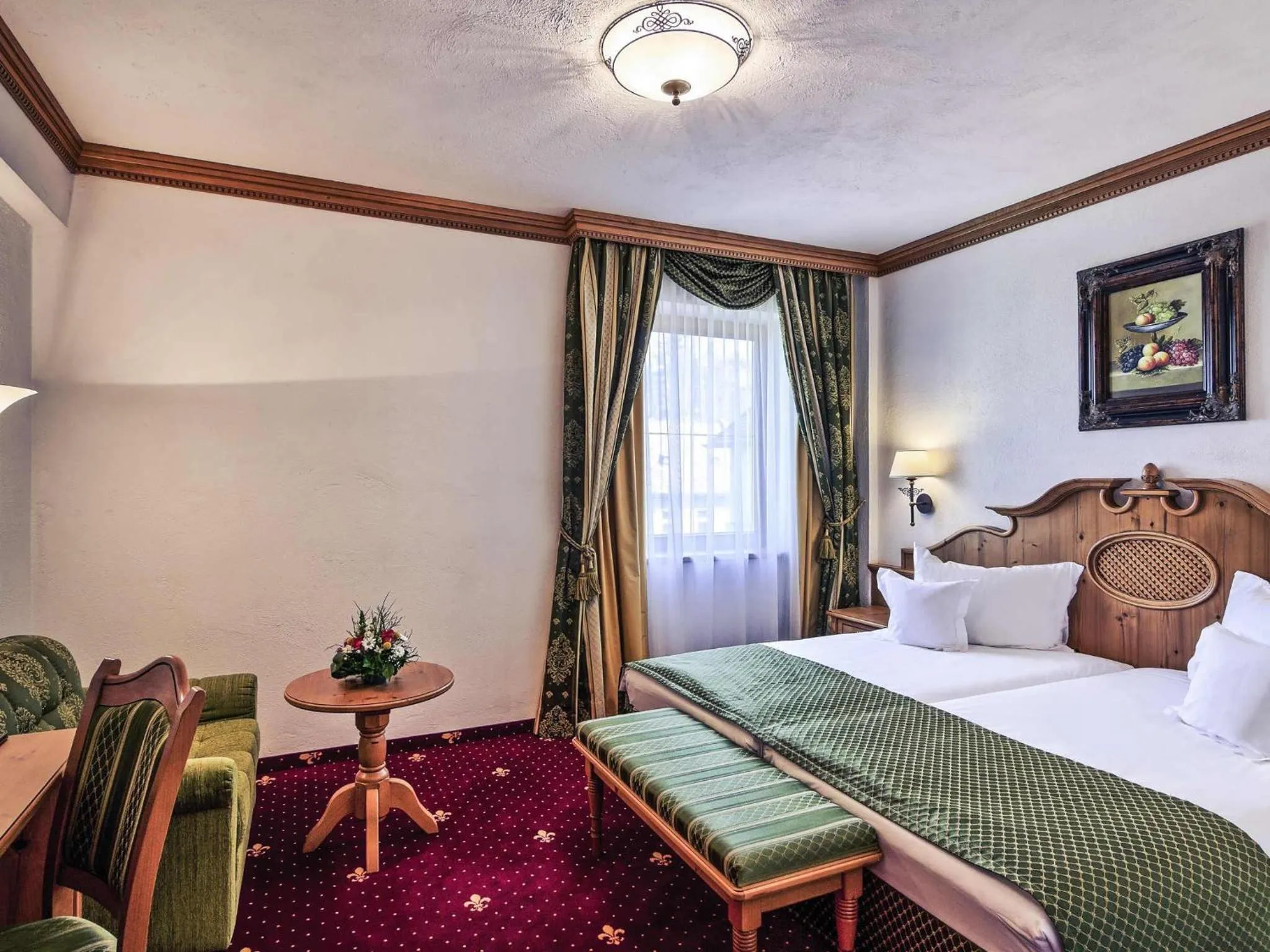 Bedroom, Bed in Mercure Sighisoara Binderbubi Hotel & Spa