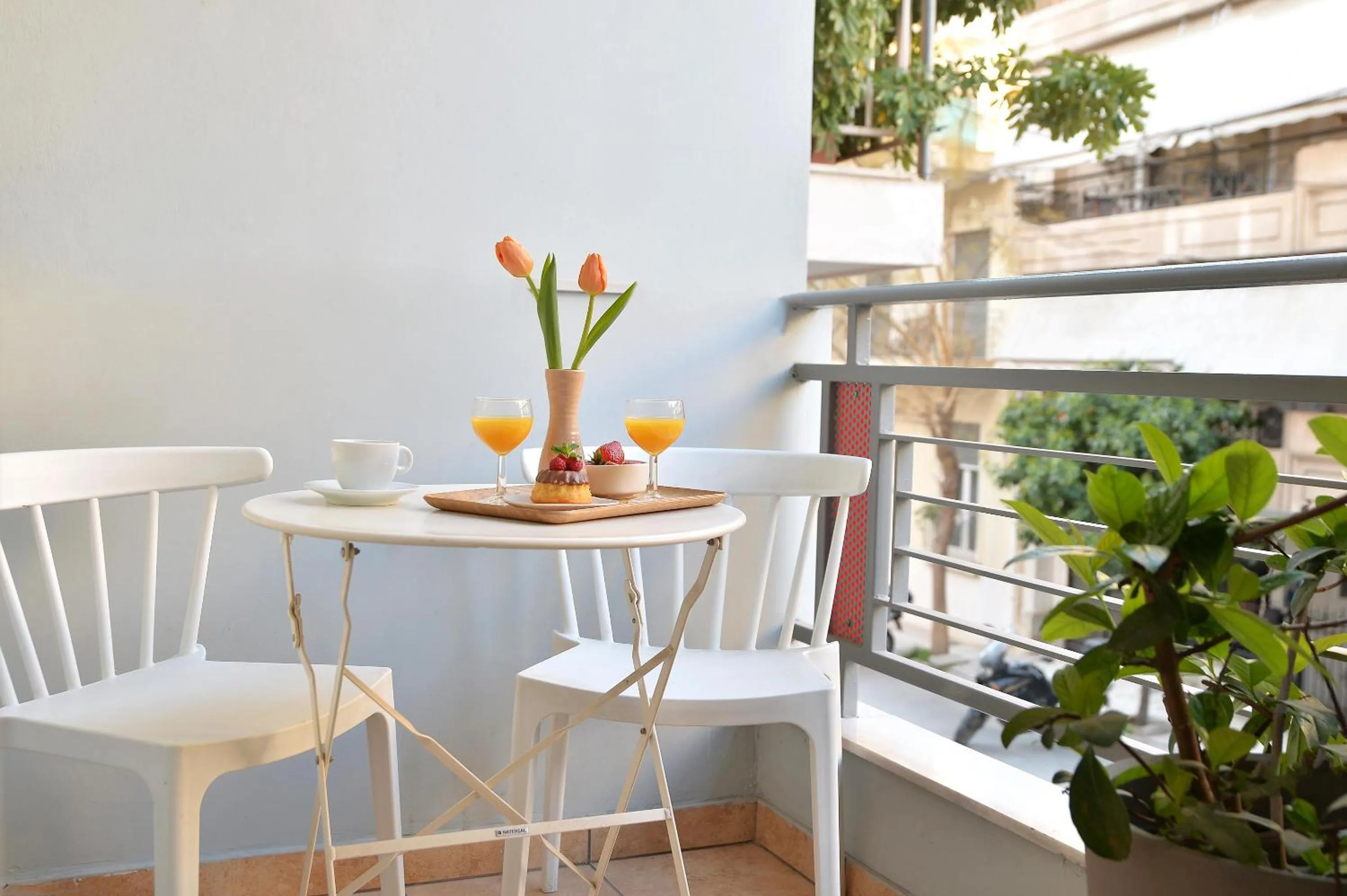 Patio in Alekos Apartments 1 - Νetflix & Comfort