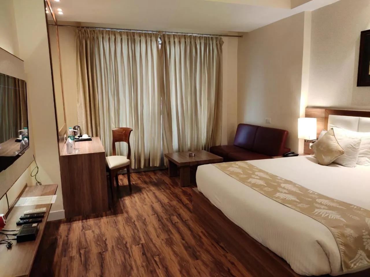 Bed in Sangai Continental (The Boutique Hotel)