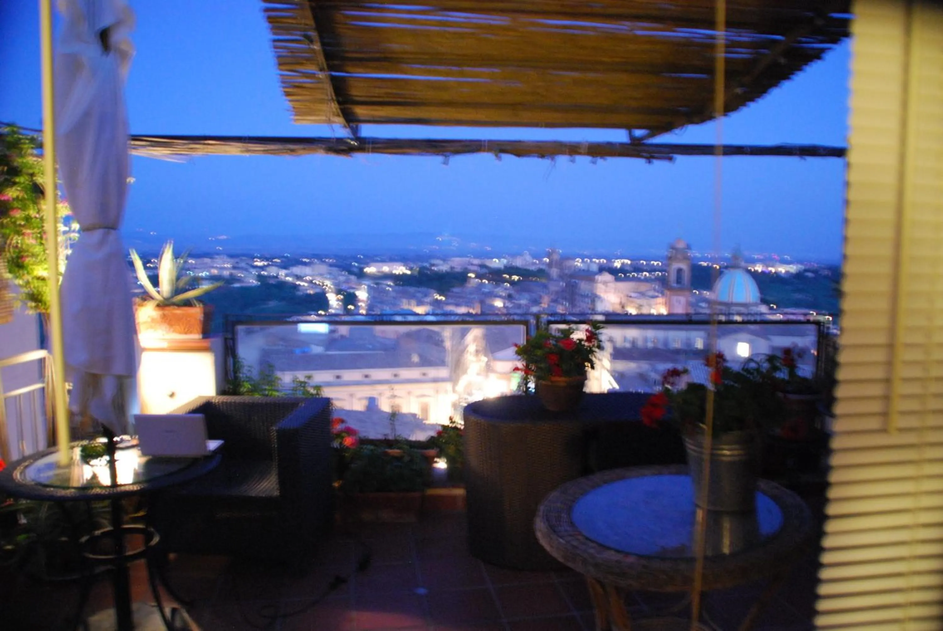 View (from property/room) in Casa tipica siciliana patronale home BedandBreakfast TreMetriSoprailCielo Camere con vista, colazione interna in terrazzo panoramico