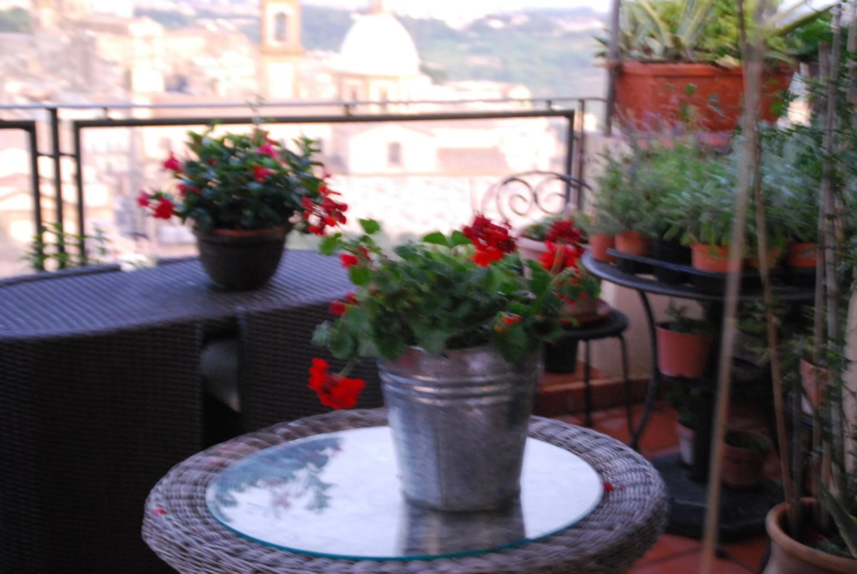 View (from property/room) in Casa tipica siciliana patronale home BedandBreakfast TreMetriSoprailCielo Camere con vista, colazione interna in terrazzo panoramico