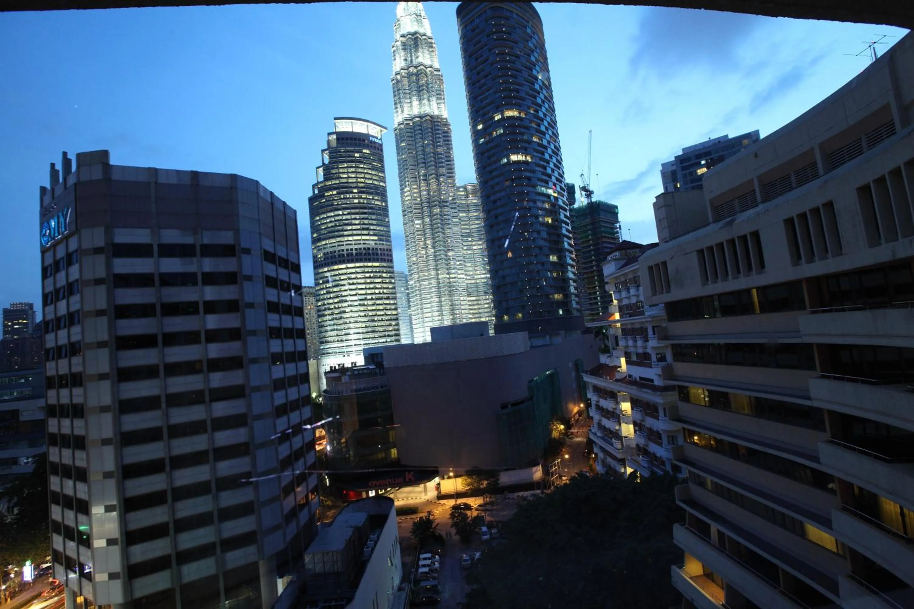 View (from property/room) in Corus KLCC