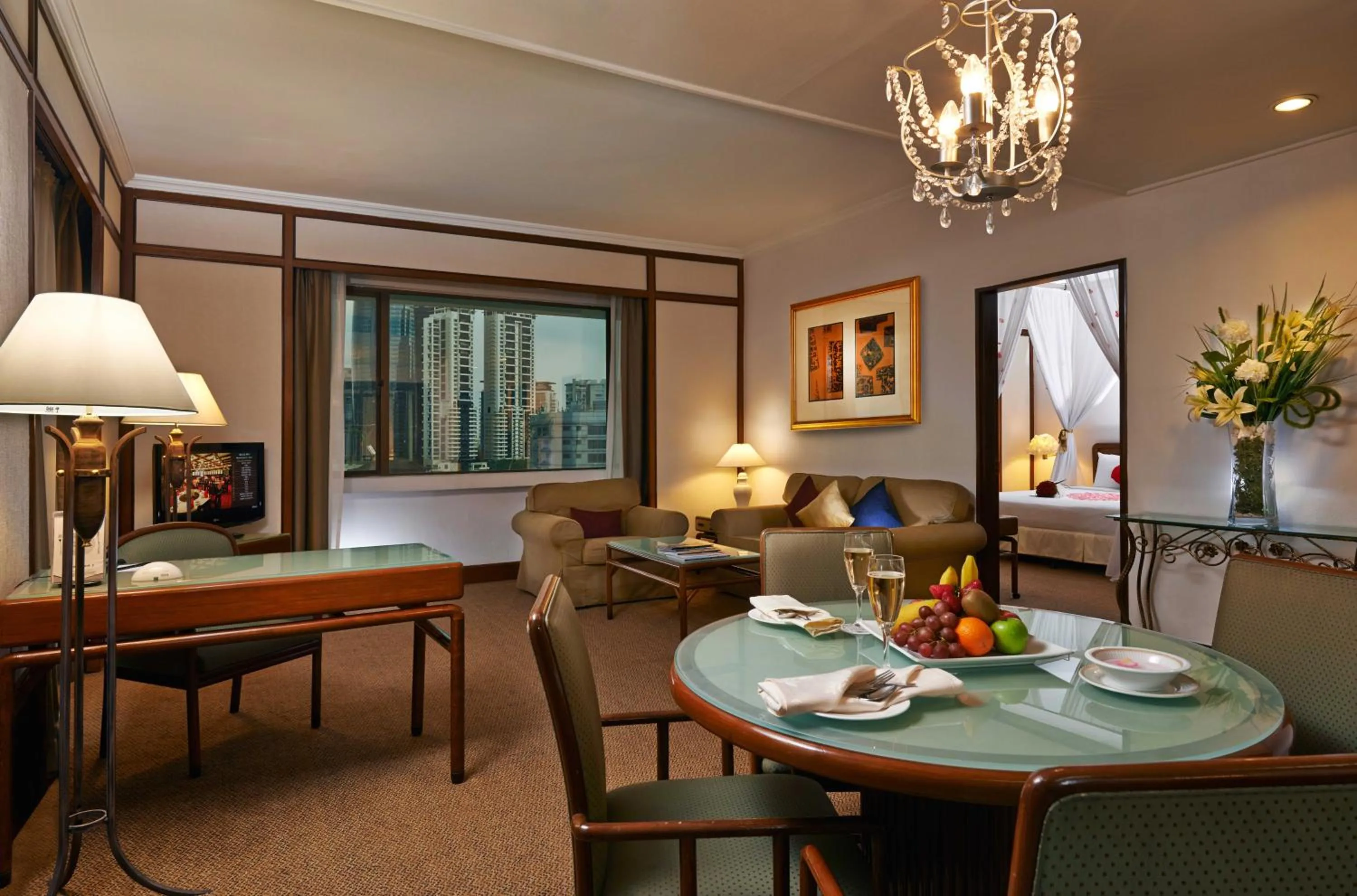 Living room in Corus KLCC