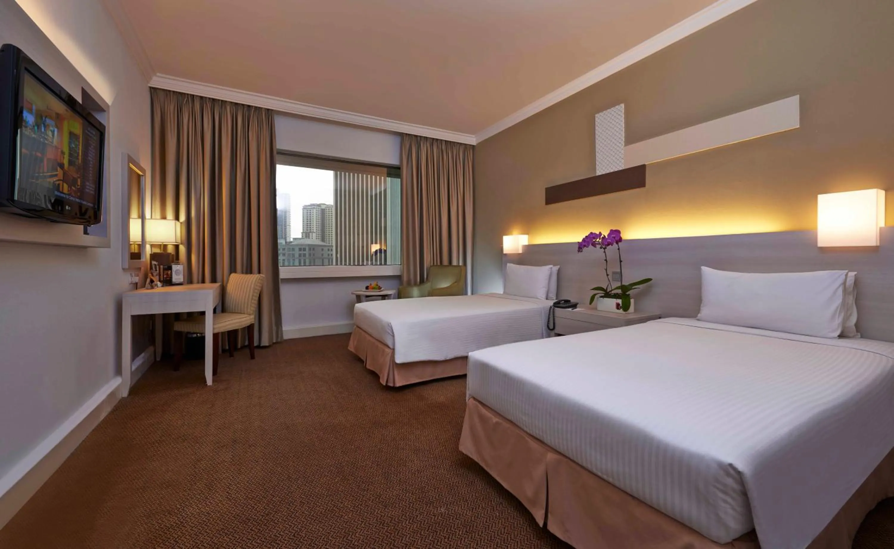 Bedroom, Bed in Corus KLCC