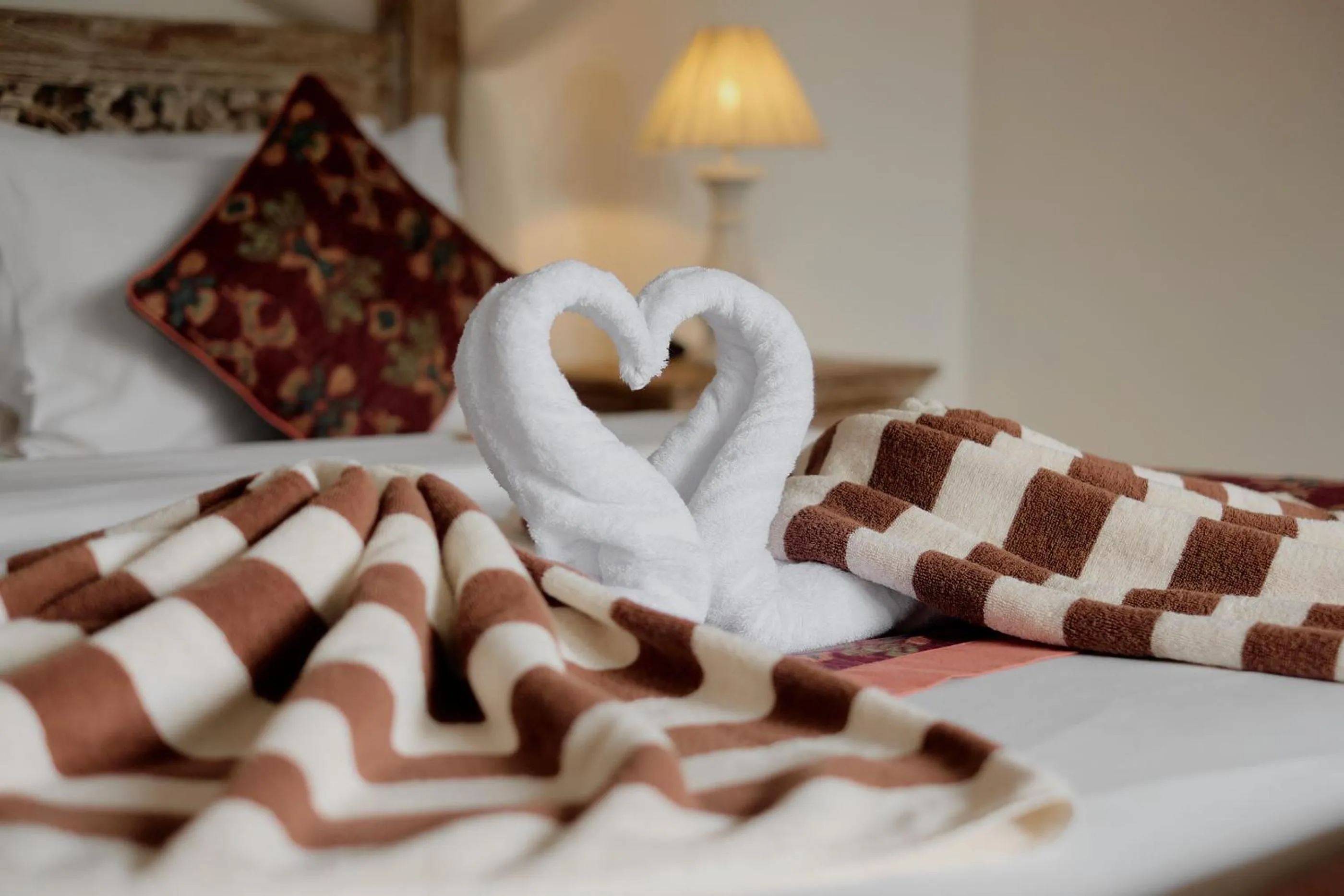 Bed in Pratiwi Ubud Villa