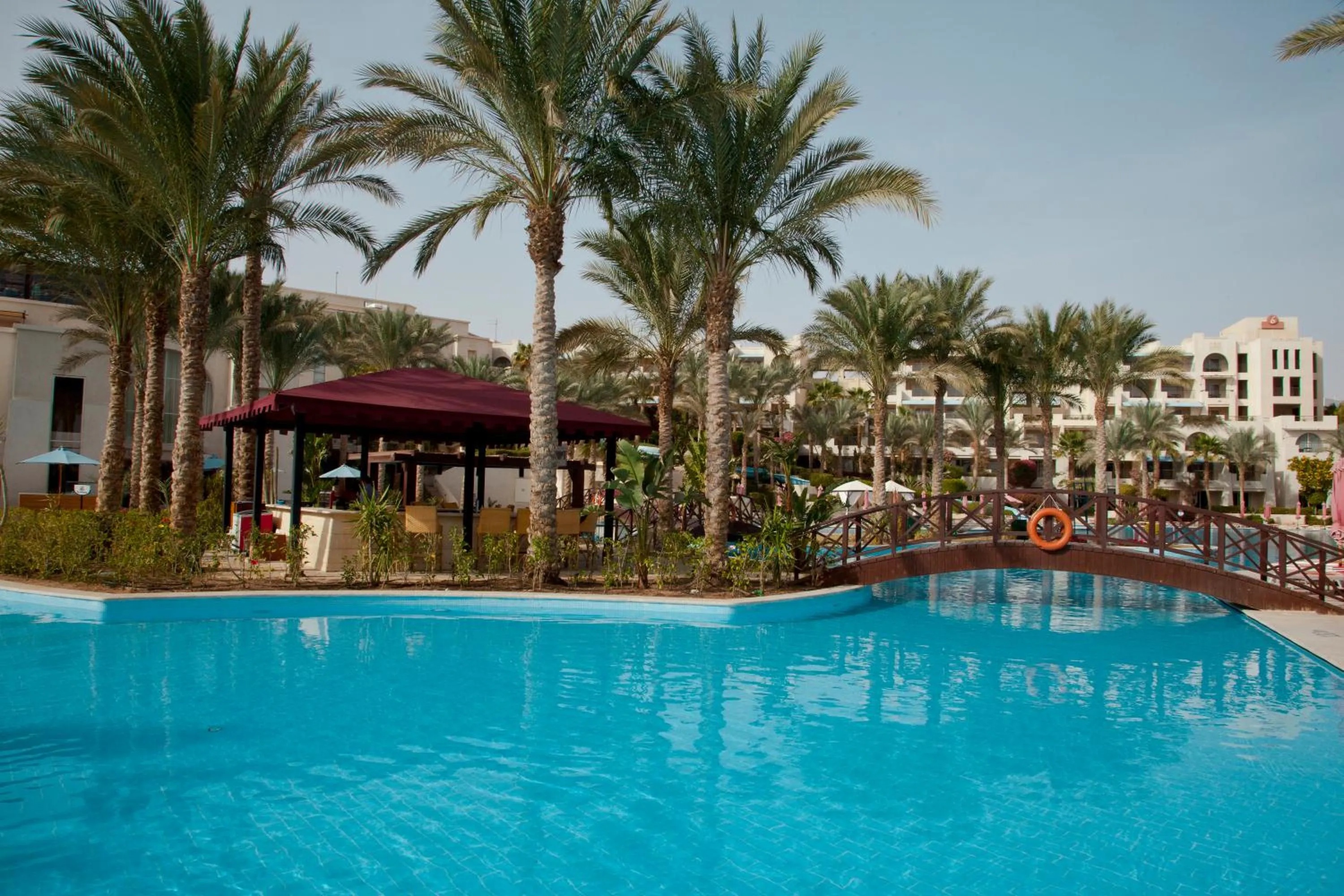 Pool view in Grand Rotana Resort & Spa