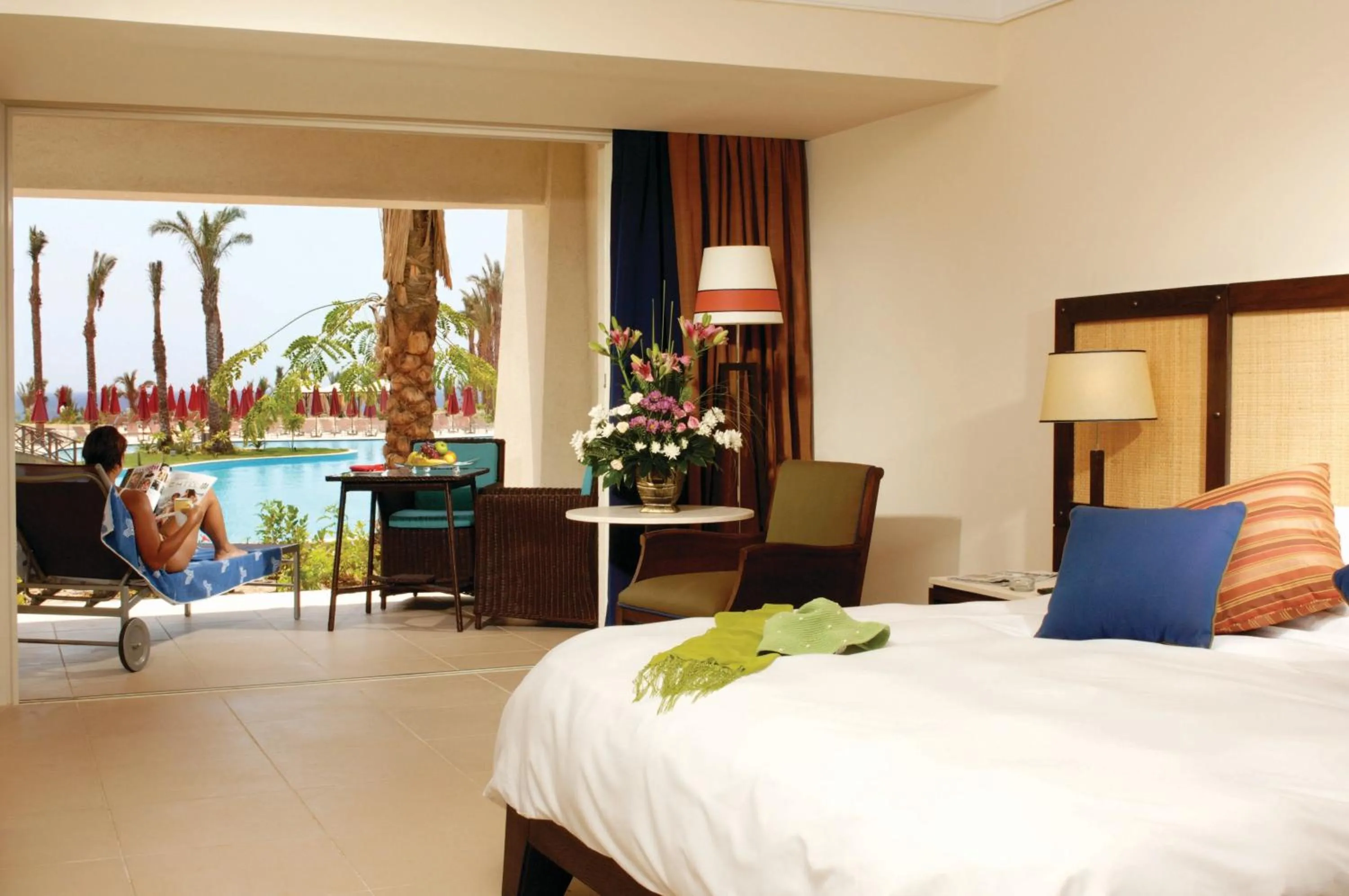 People, Bed in Grand Rotana Resort & Spa