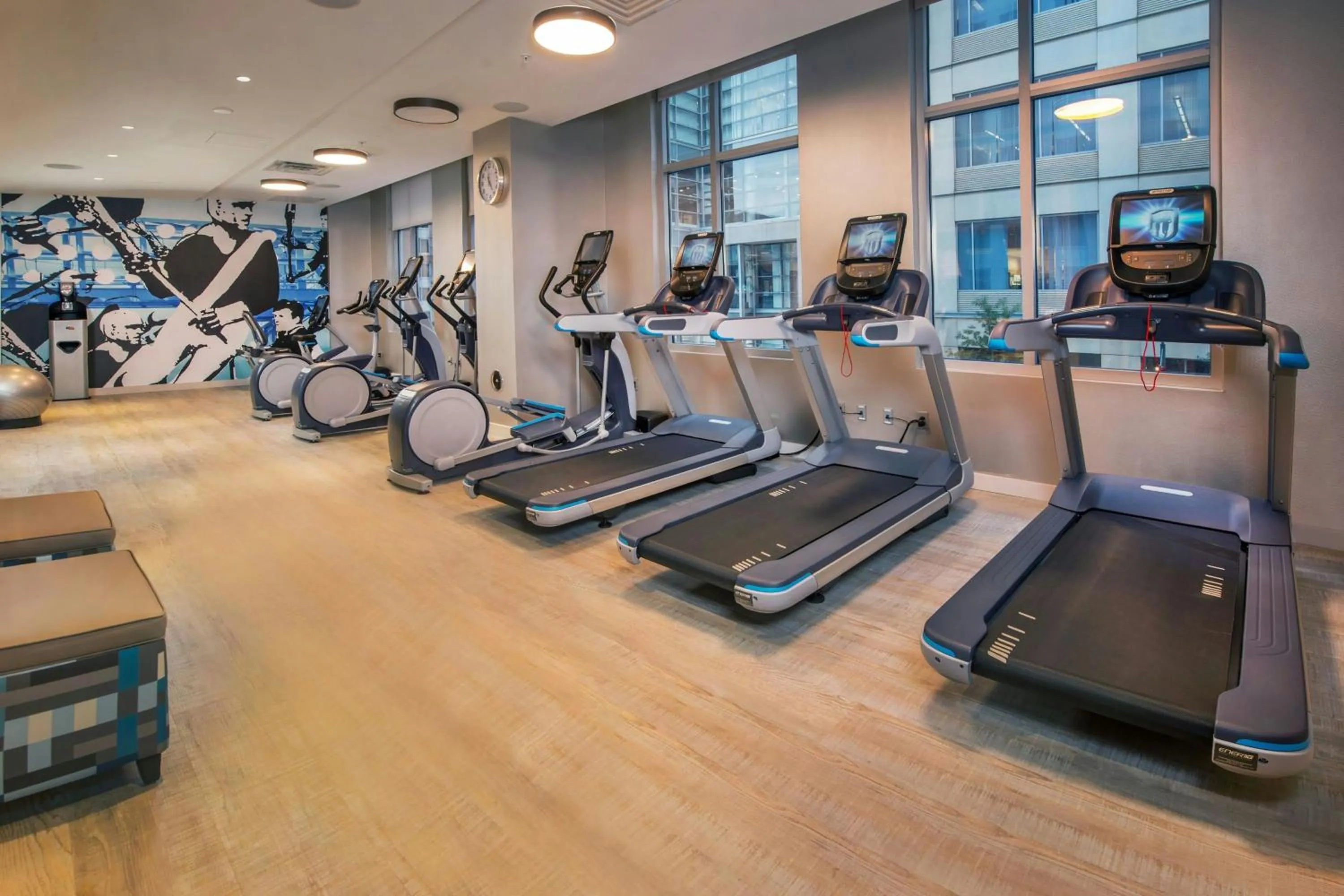Fitness centre/facilities in Residence Inn by Marriott Baltimore at The Johns Hopkins Medical Campus