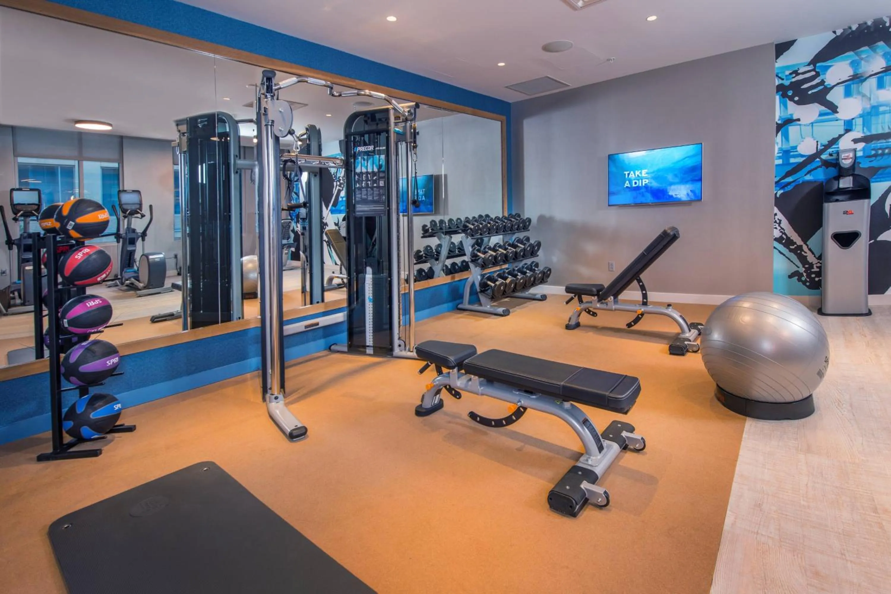 Fitness centre/facilities in Residence Inn by Marriott Baltimore at The Johns Hopkins Medical Campus