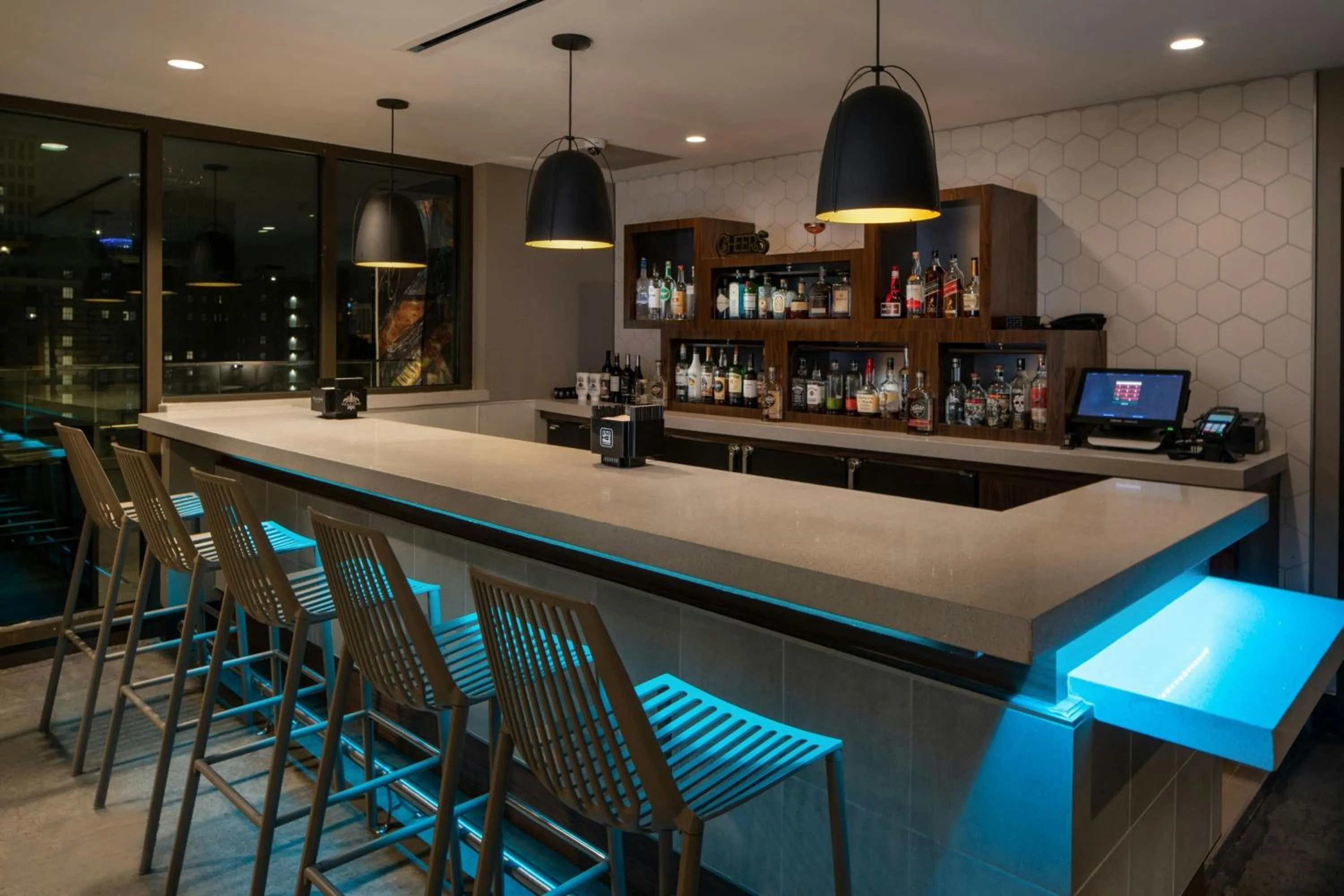 Lounge or bar in TownePlace Suites by Marriott New Orleans Downtown/Canal Street