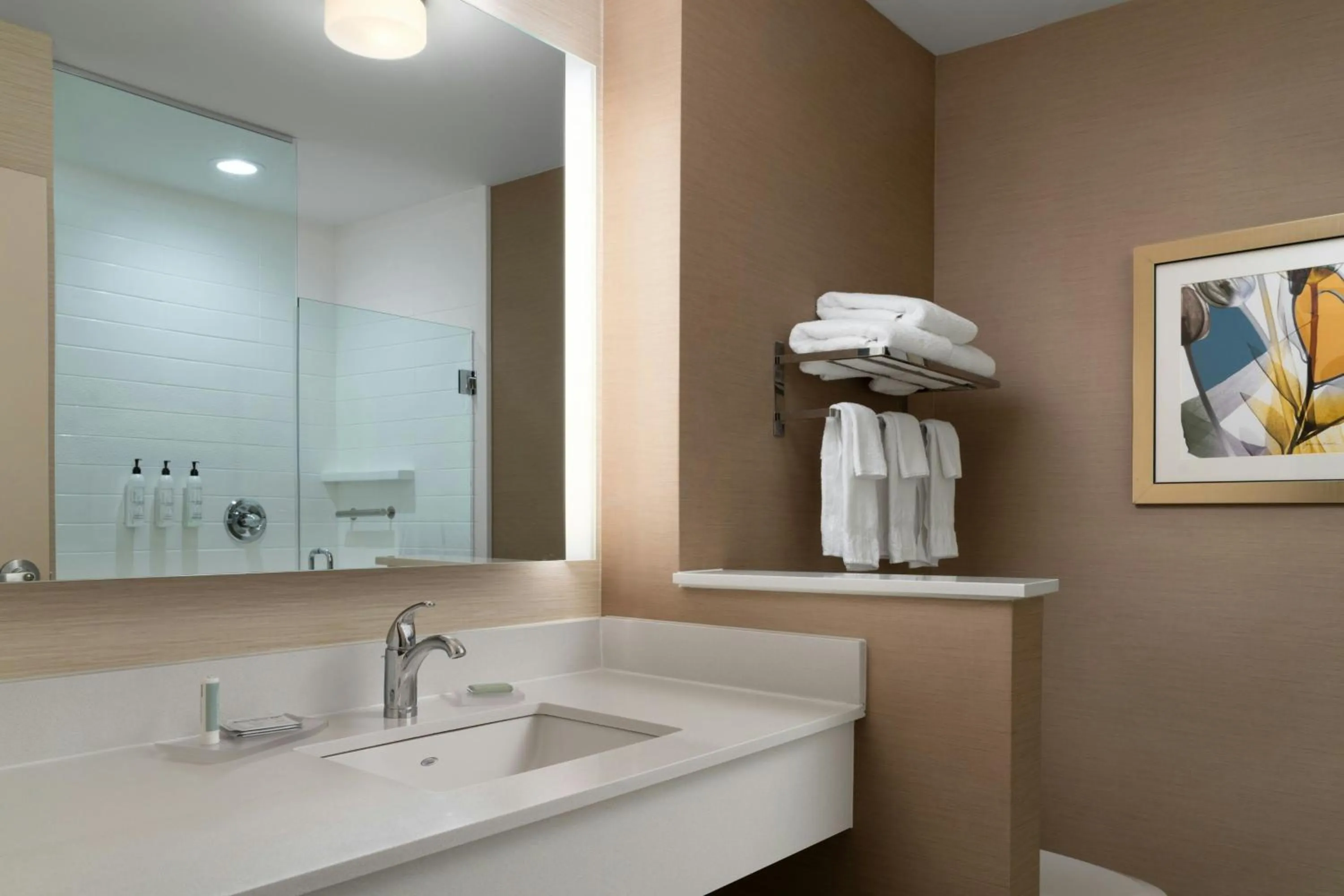 Bedroom in Fairfield Inn & Suites by Marriott London