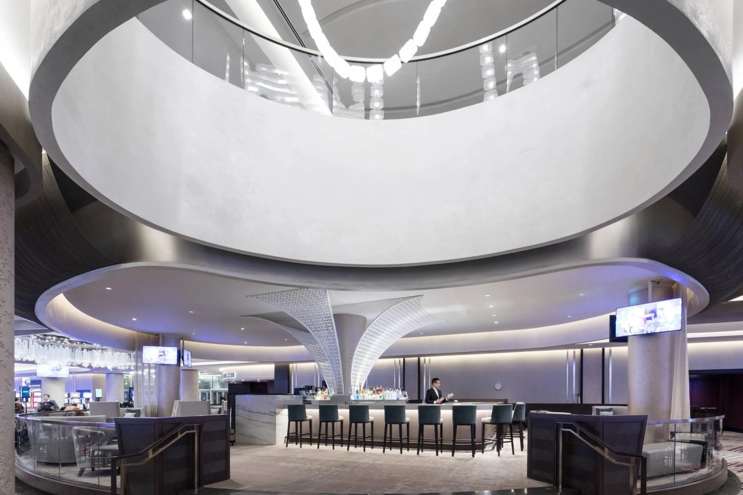 Lounge or bar in JW Marriott Parq Vancouver