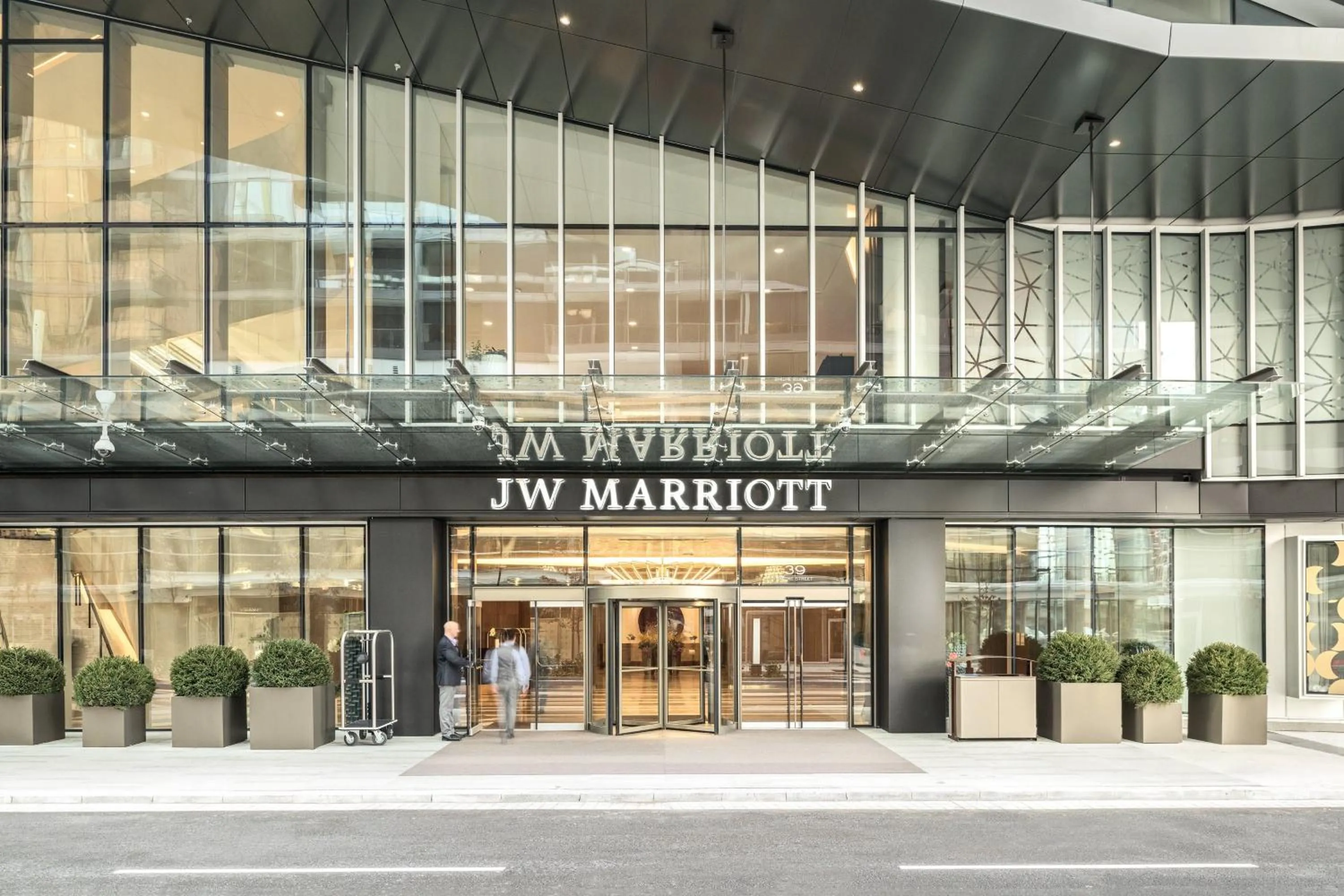 Property building in JW Marriott Parq Vancouver