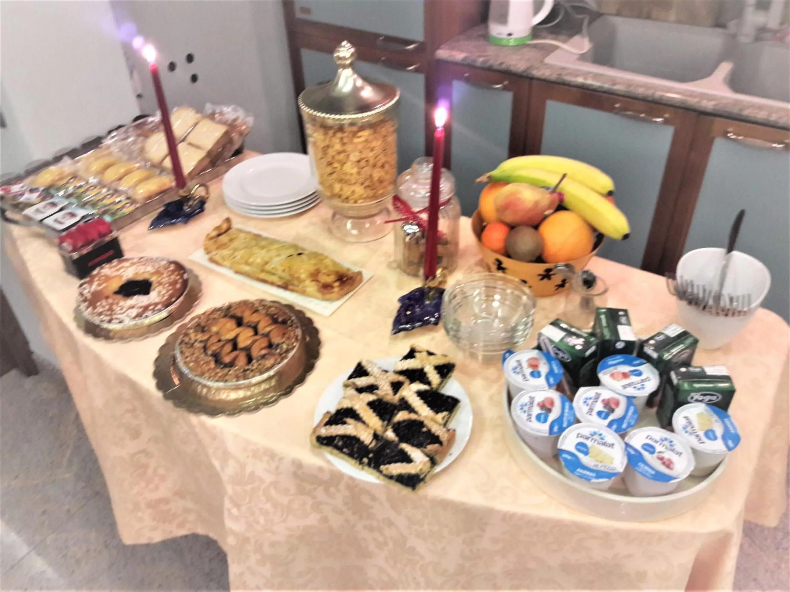 Dining area in B&B Villa Roberta