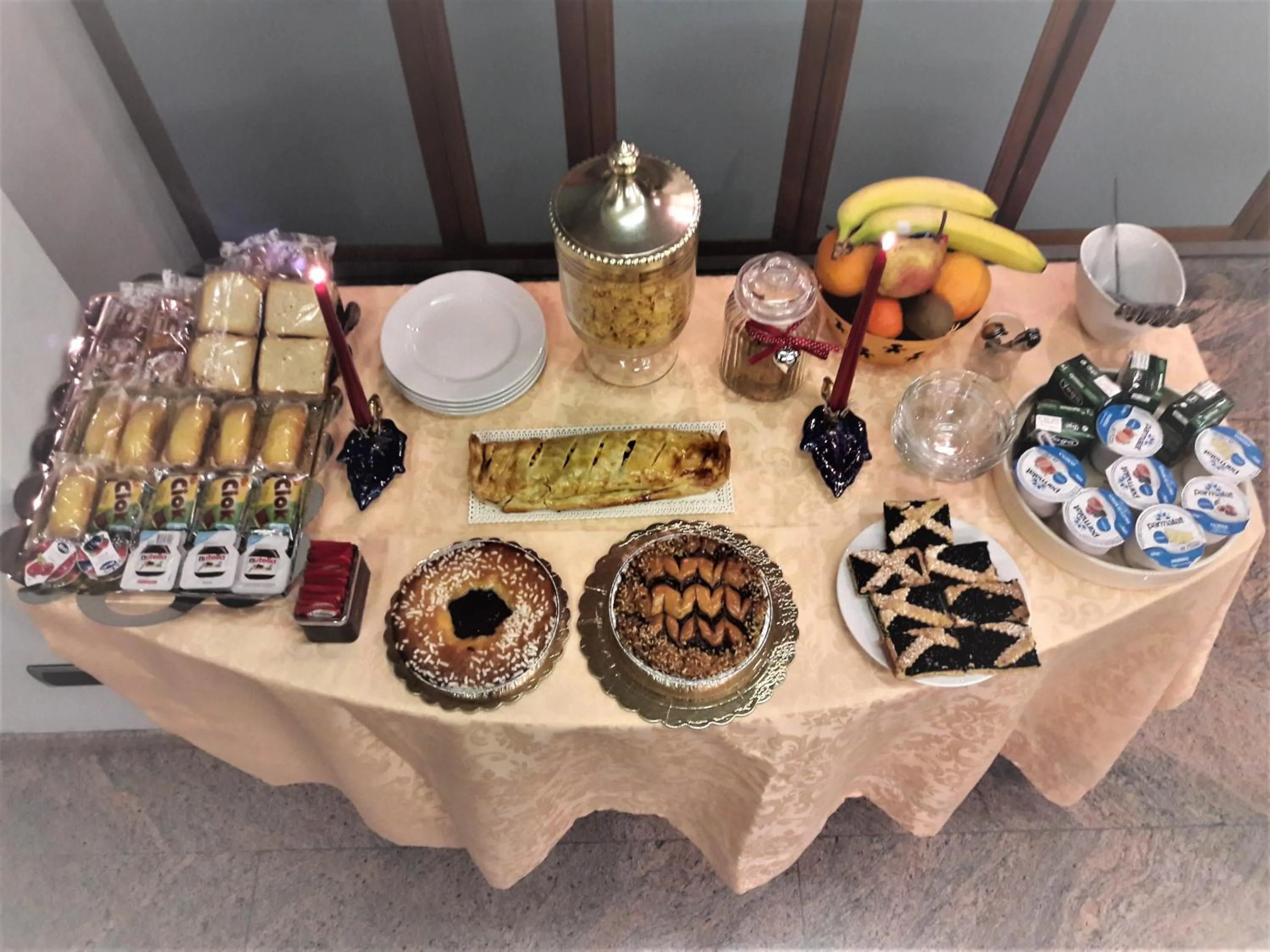 Dining area in B&B Villa Roberta