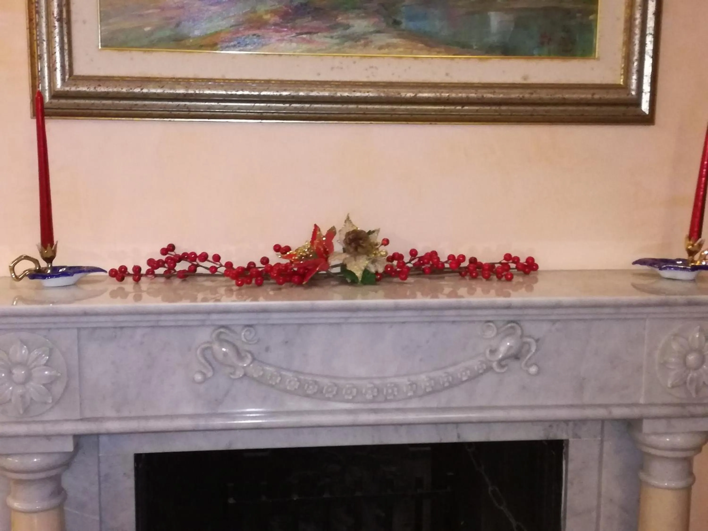 Decorative detail in B&B Villa Roberta