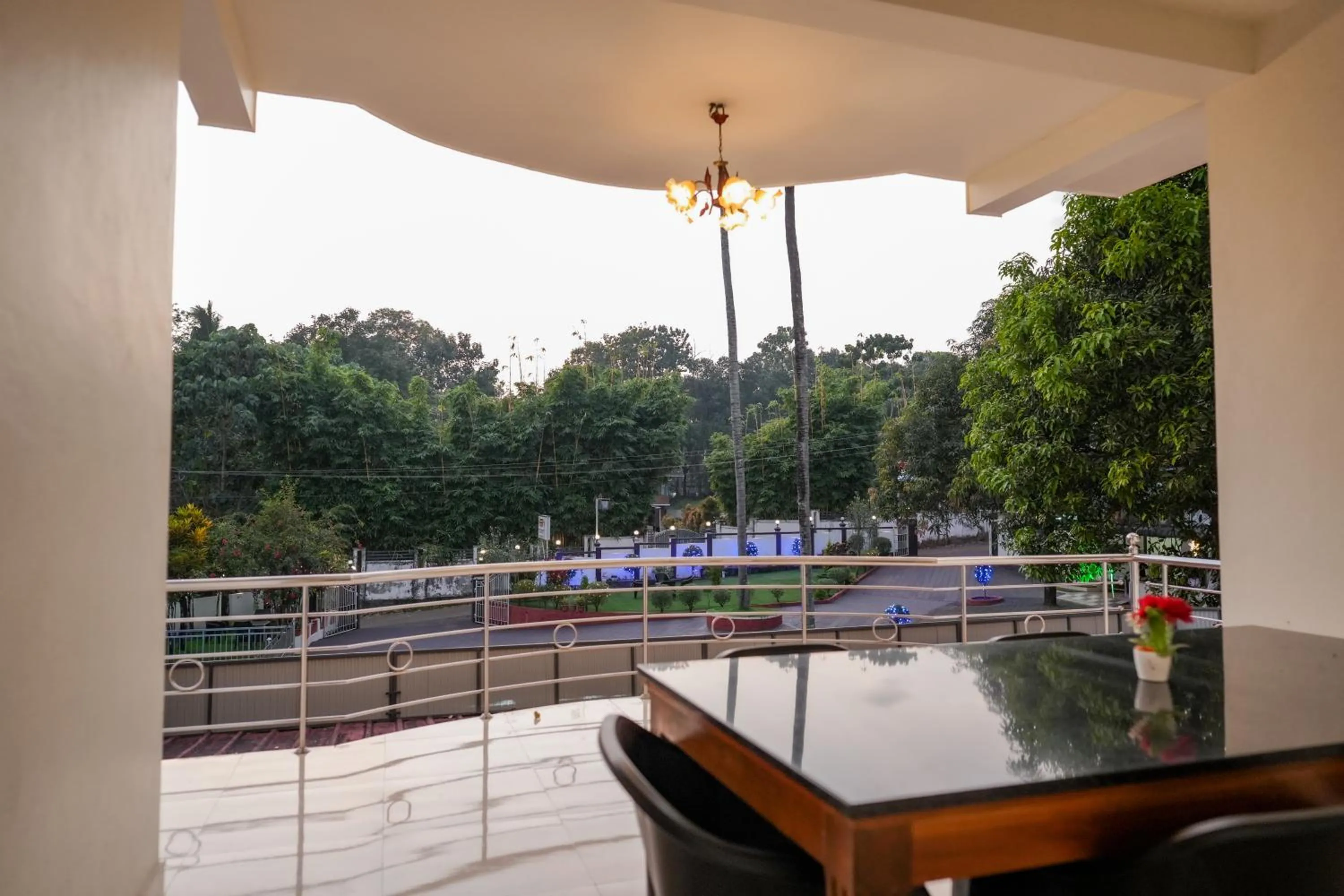 Balcony/Terrace in Athirappilly Ambady Resort