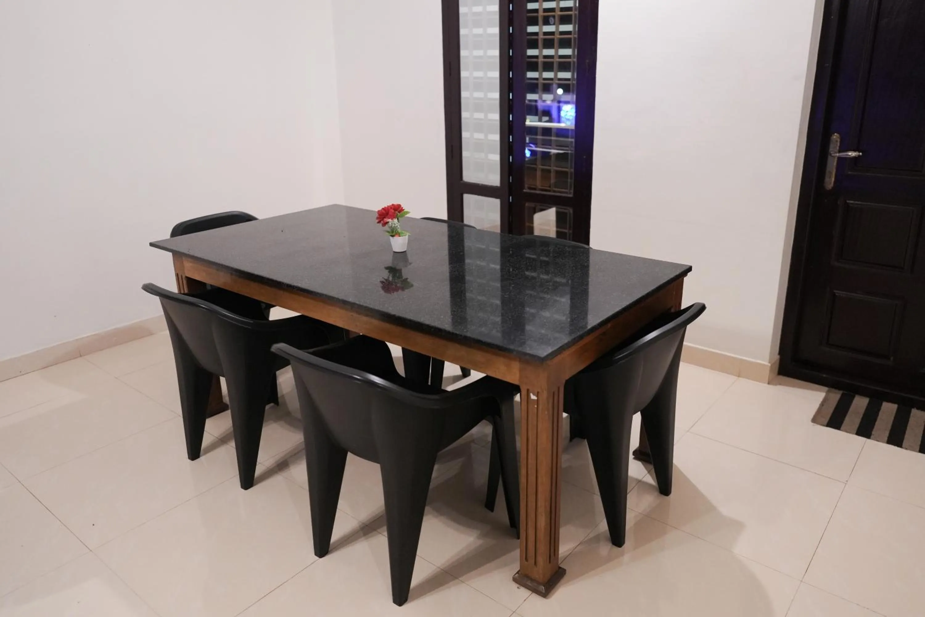Dining area in Athirappilly Ambady Resort