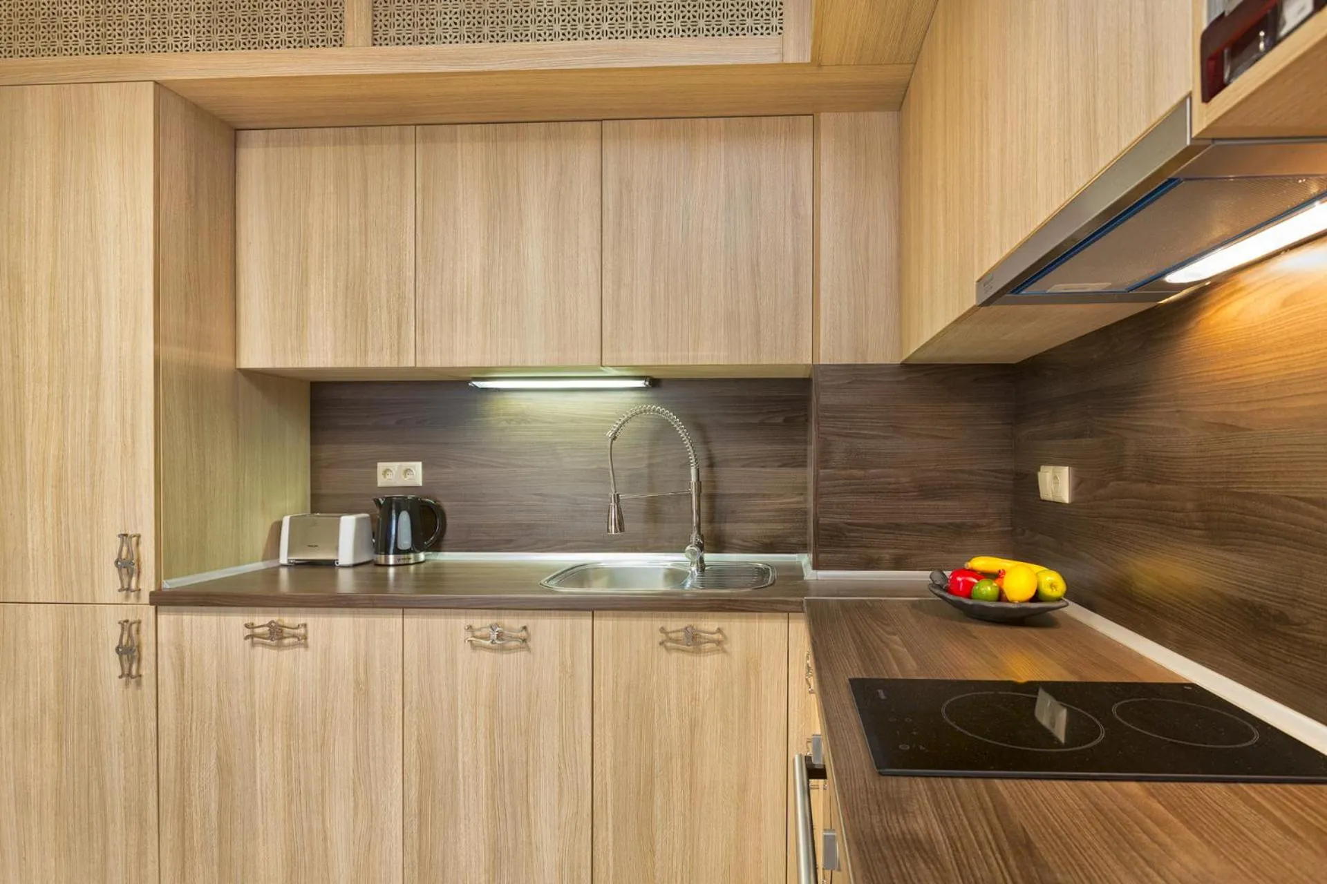 Kitchen or kitchenette in Argisht Partez Hotel ALL INCLUSIVE & BEACH BAR REBLS