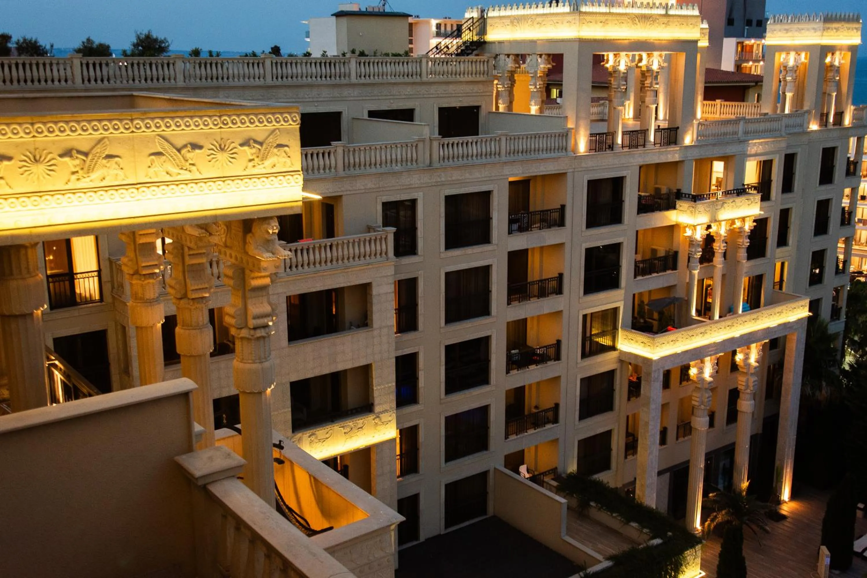 Property building in Argisht Partez Hotel ALL INCLUSIVE & BEACH BAR REBLS