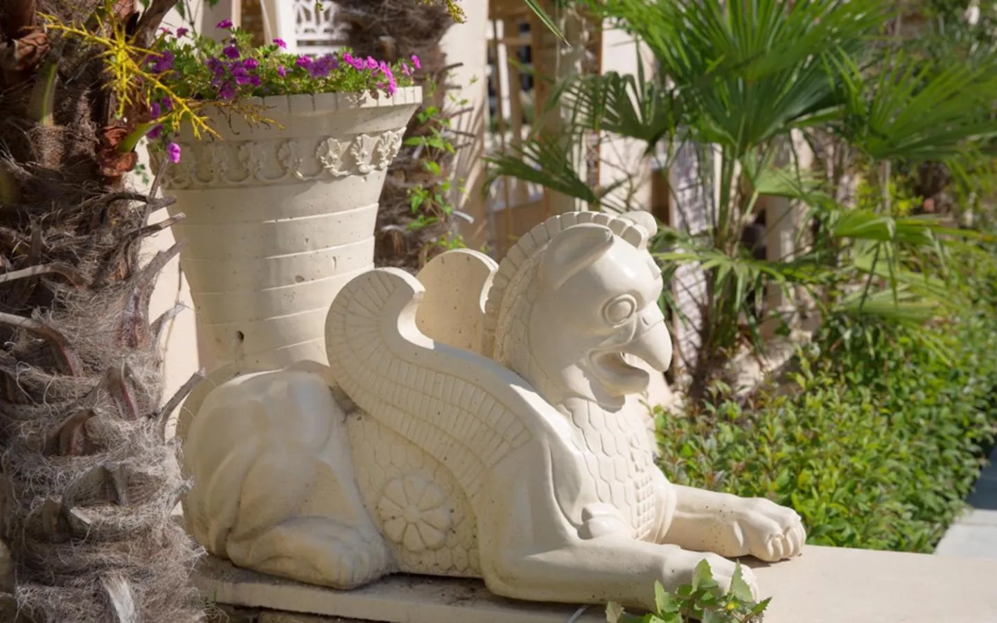 Decorative detail in Argisht Partez Hotel ALL INCLUSIVE & BEACH BAR REBLS