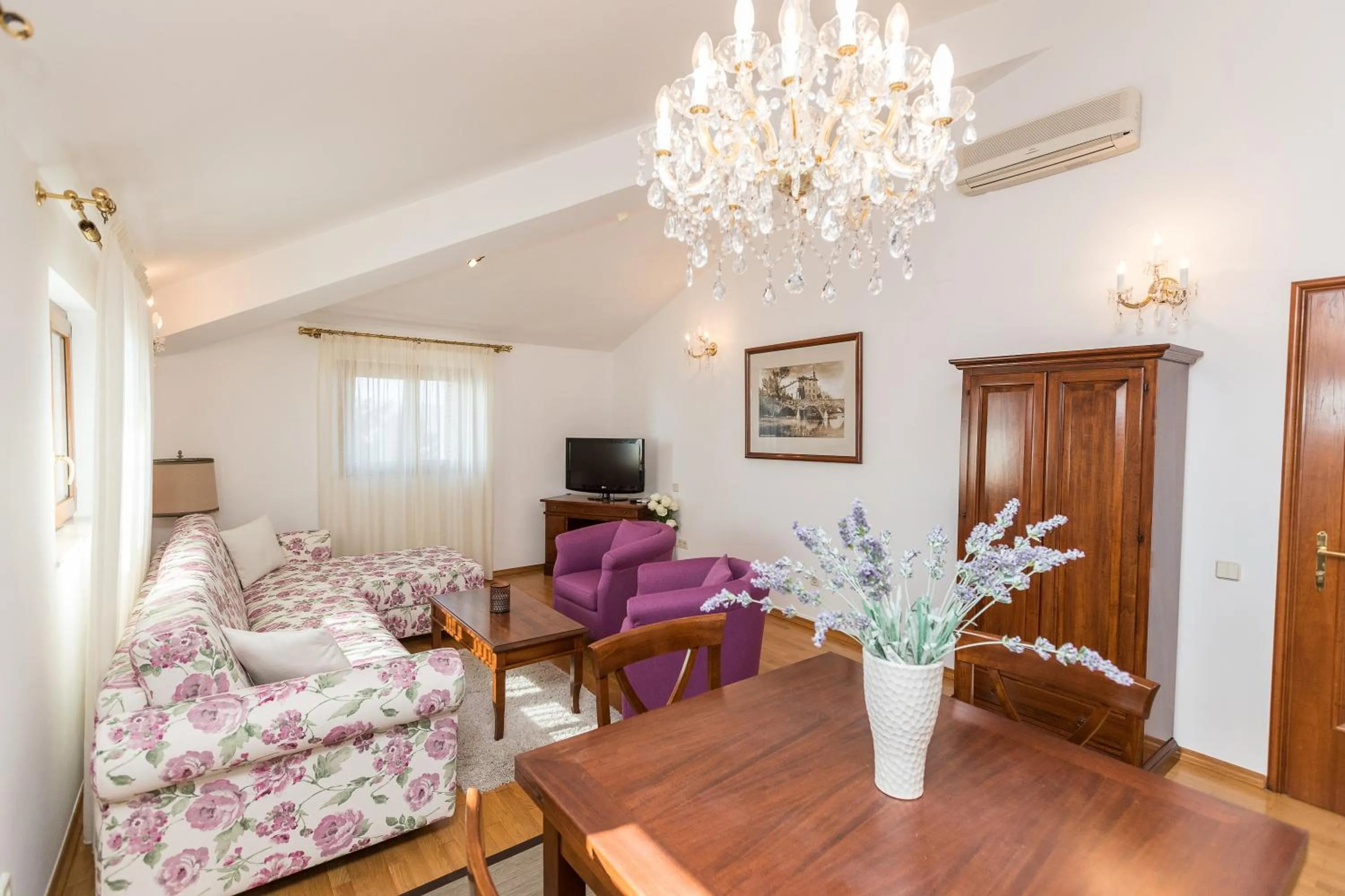 Living room in Apartments Villa Castello