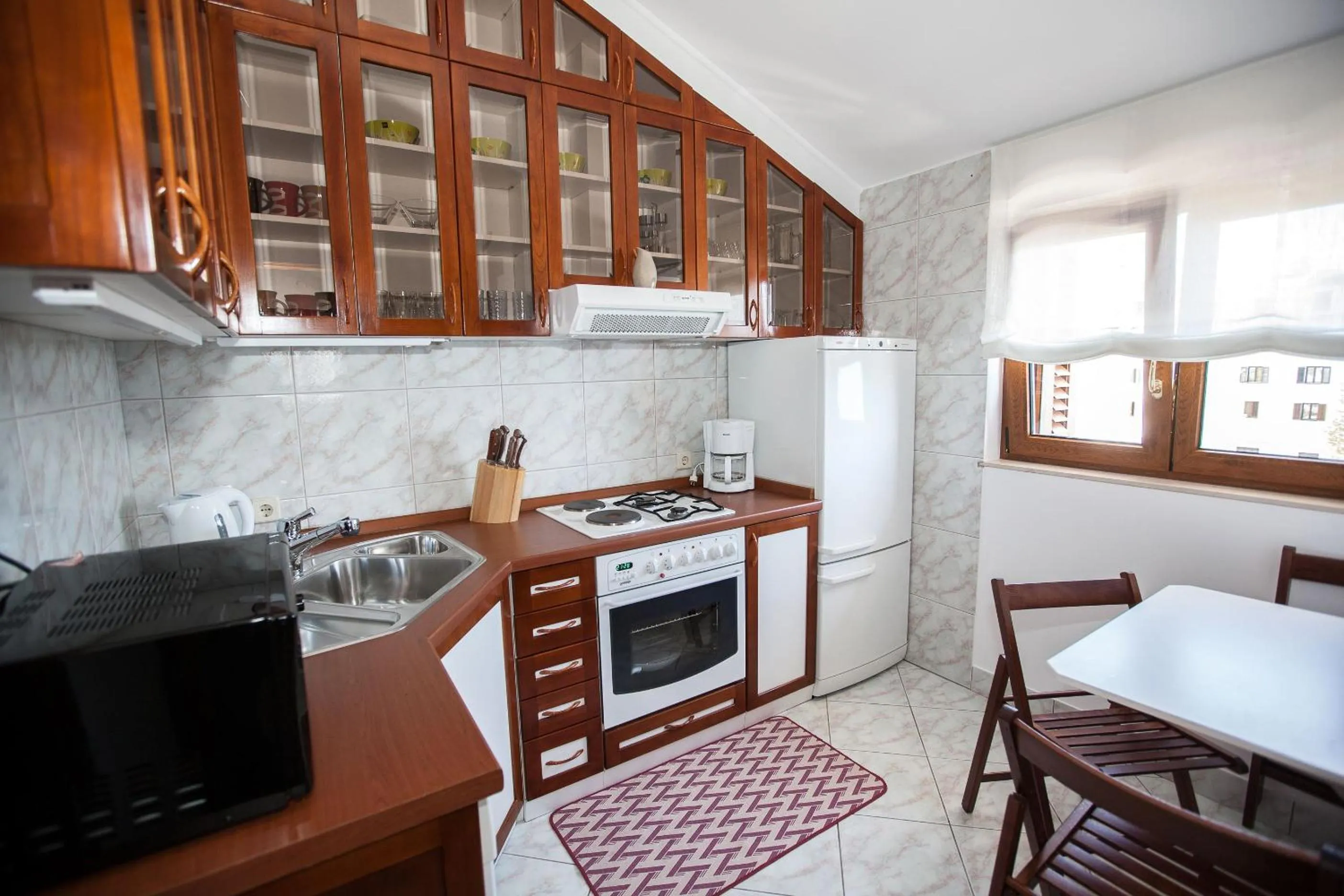 Kitchen or kitchenette in Apartments Villa Castello