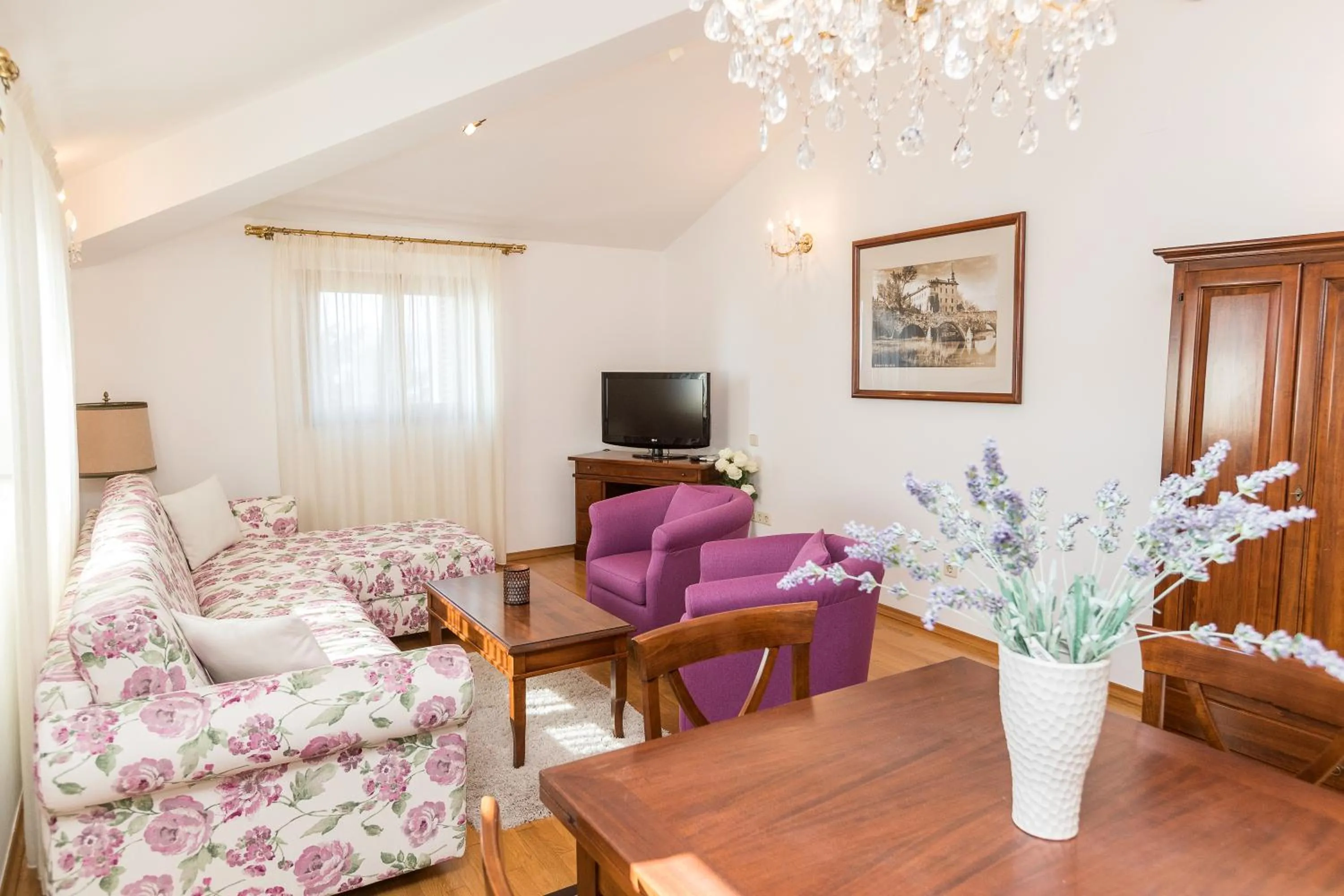 Living room in Apartments Villa Castello