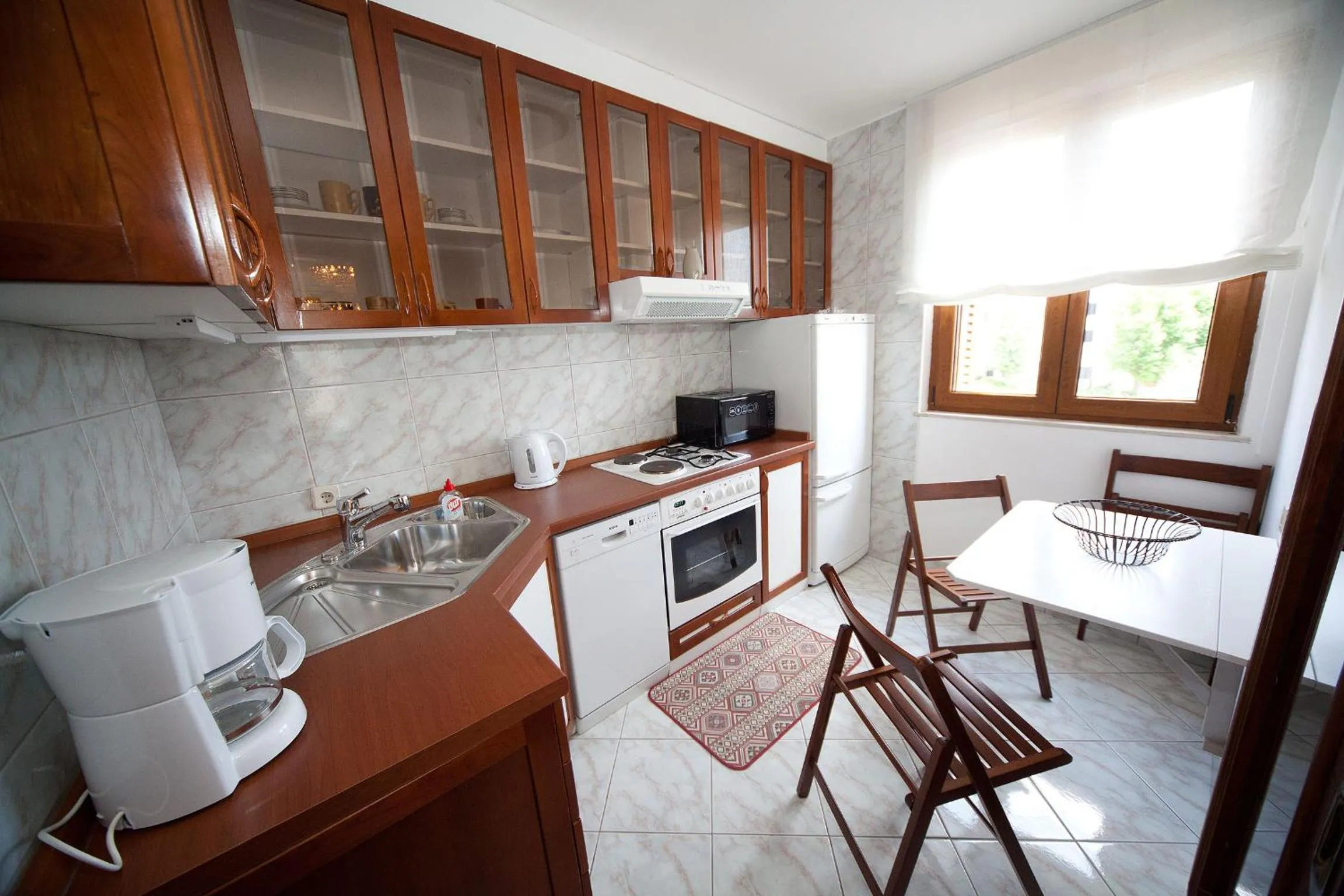 Kitchen or kitchenette in Apartments Villa Castello