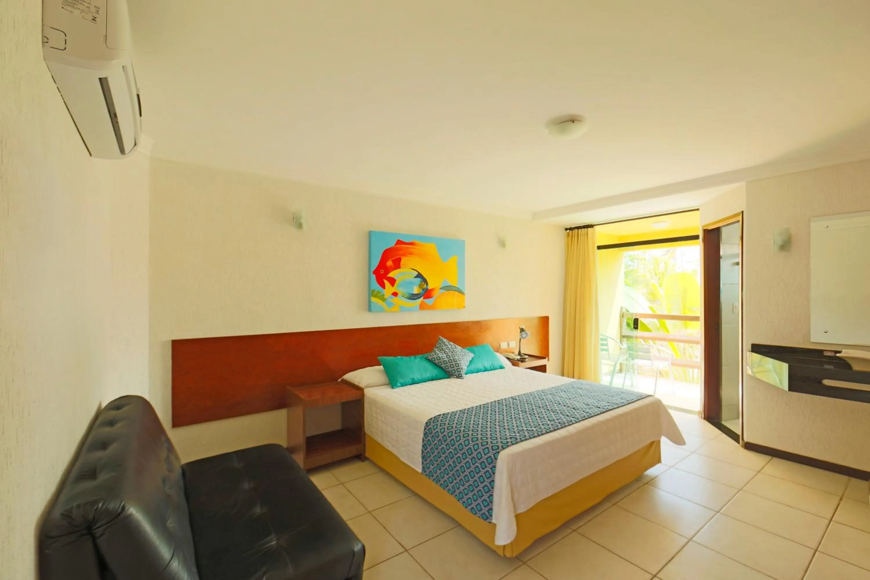 Bedroom, Bed in Pousada Doce Cabana