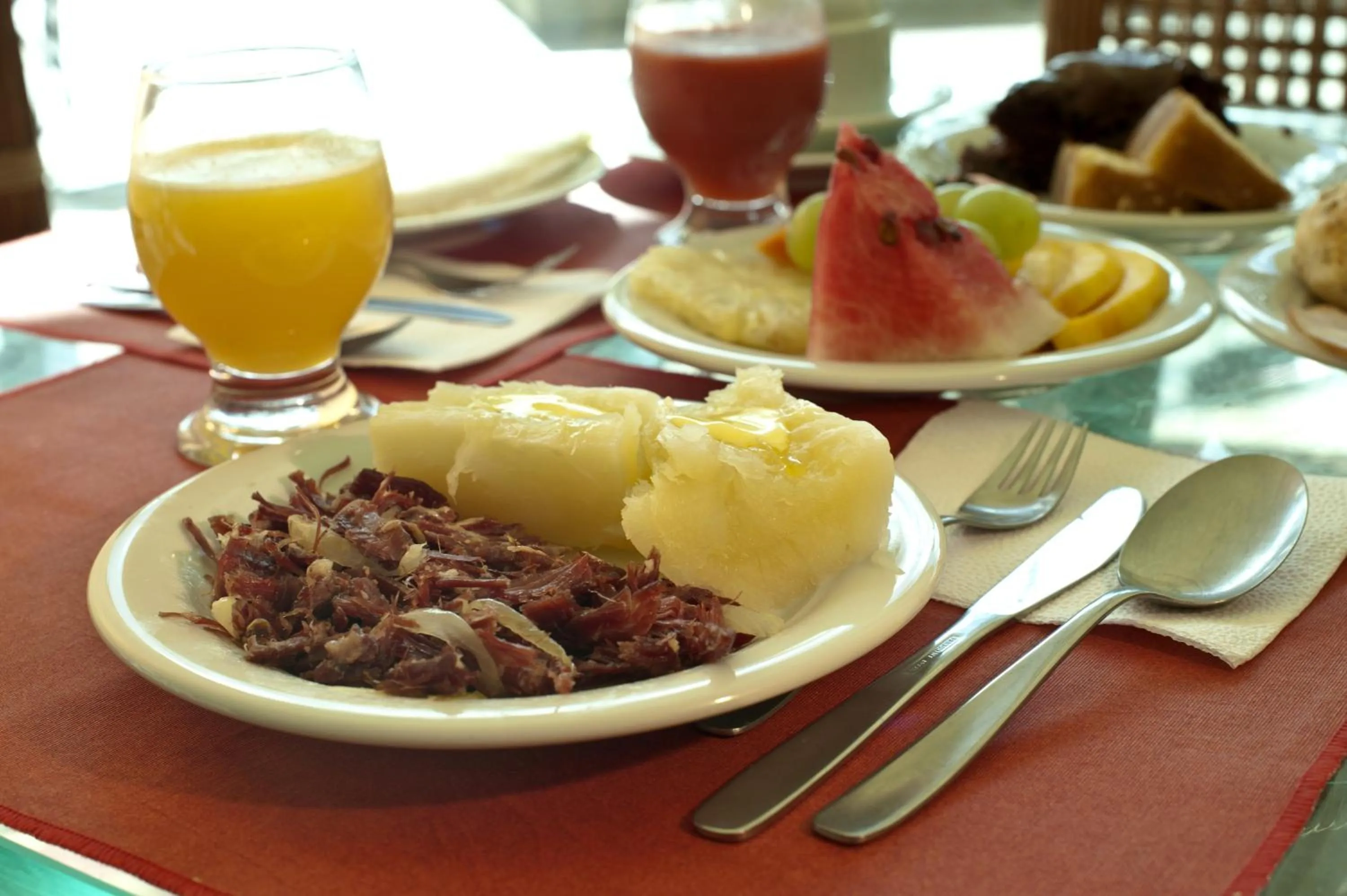 Breakfast in Pousada Doce Cabana