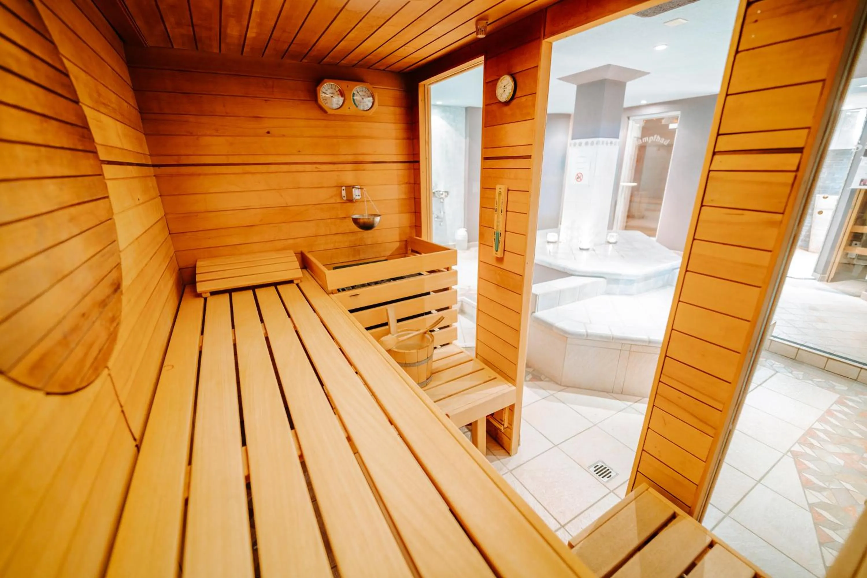 Sauna in Hotel Eden Wellness