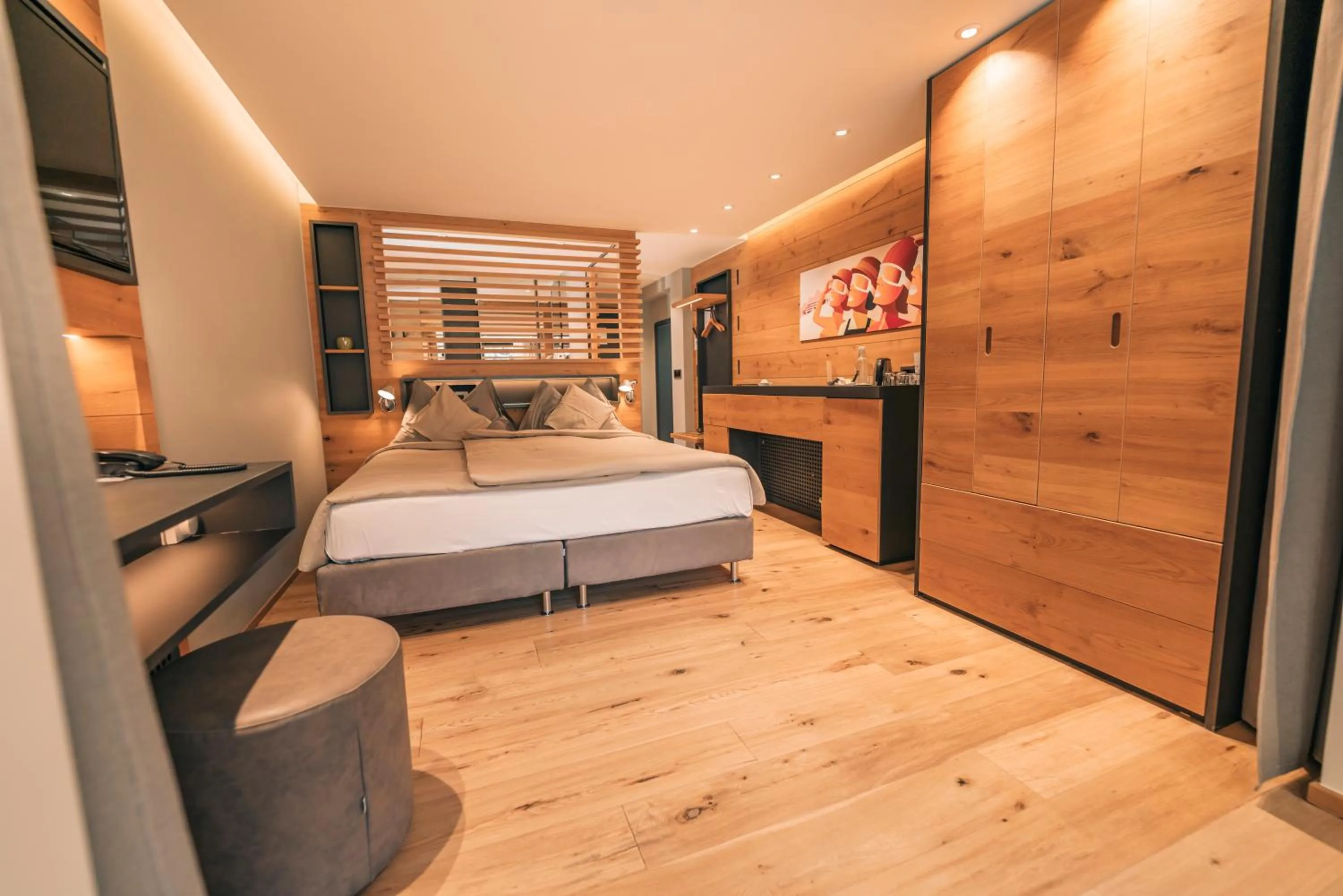 Bed in Hotel Eden Wellness