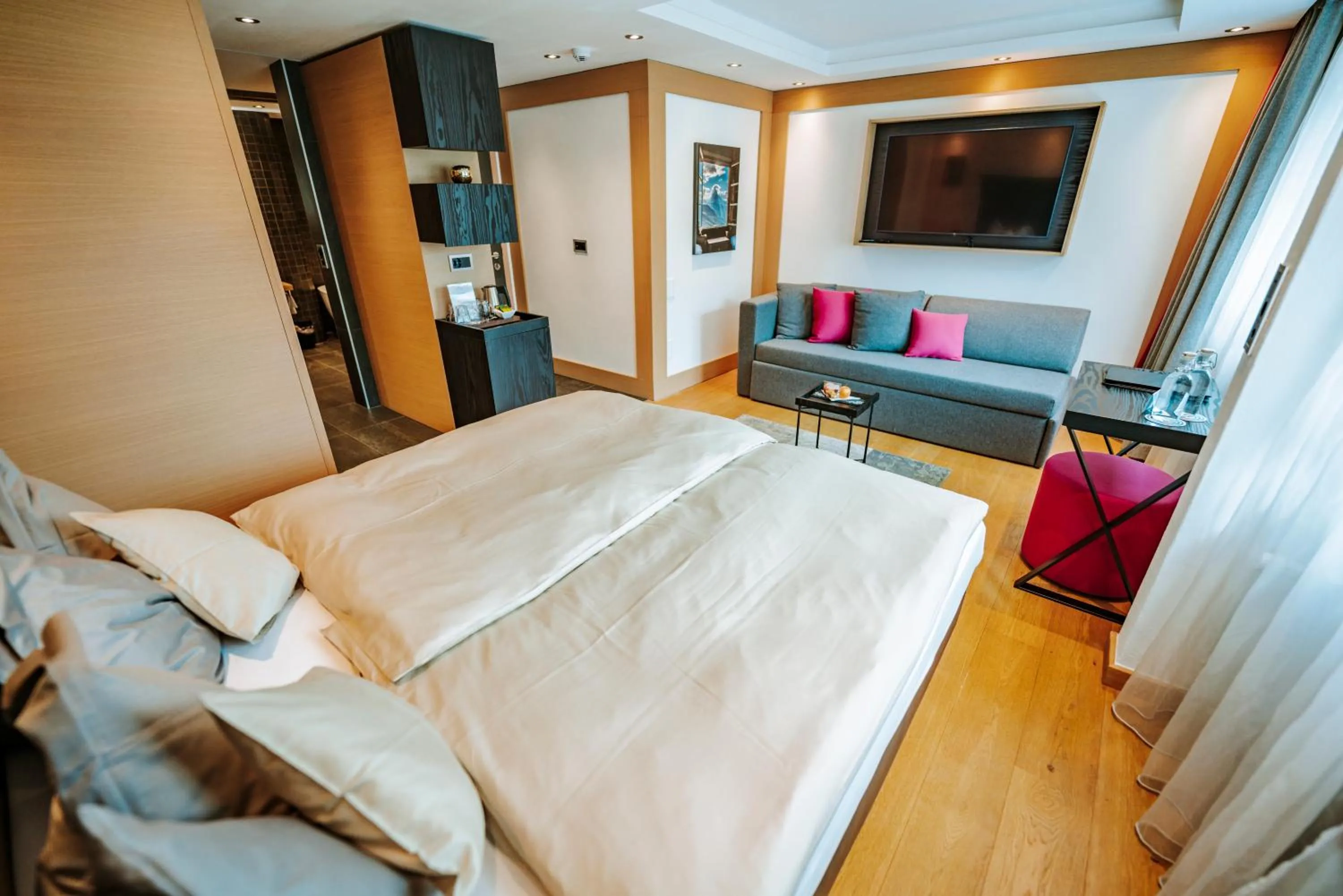 Bed in Hotel Eden Wellness