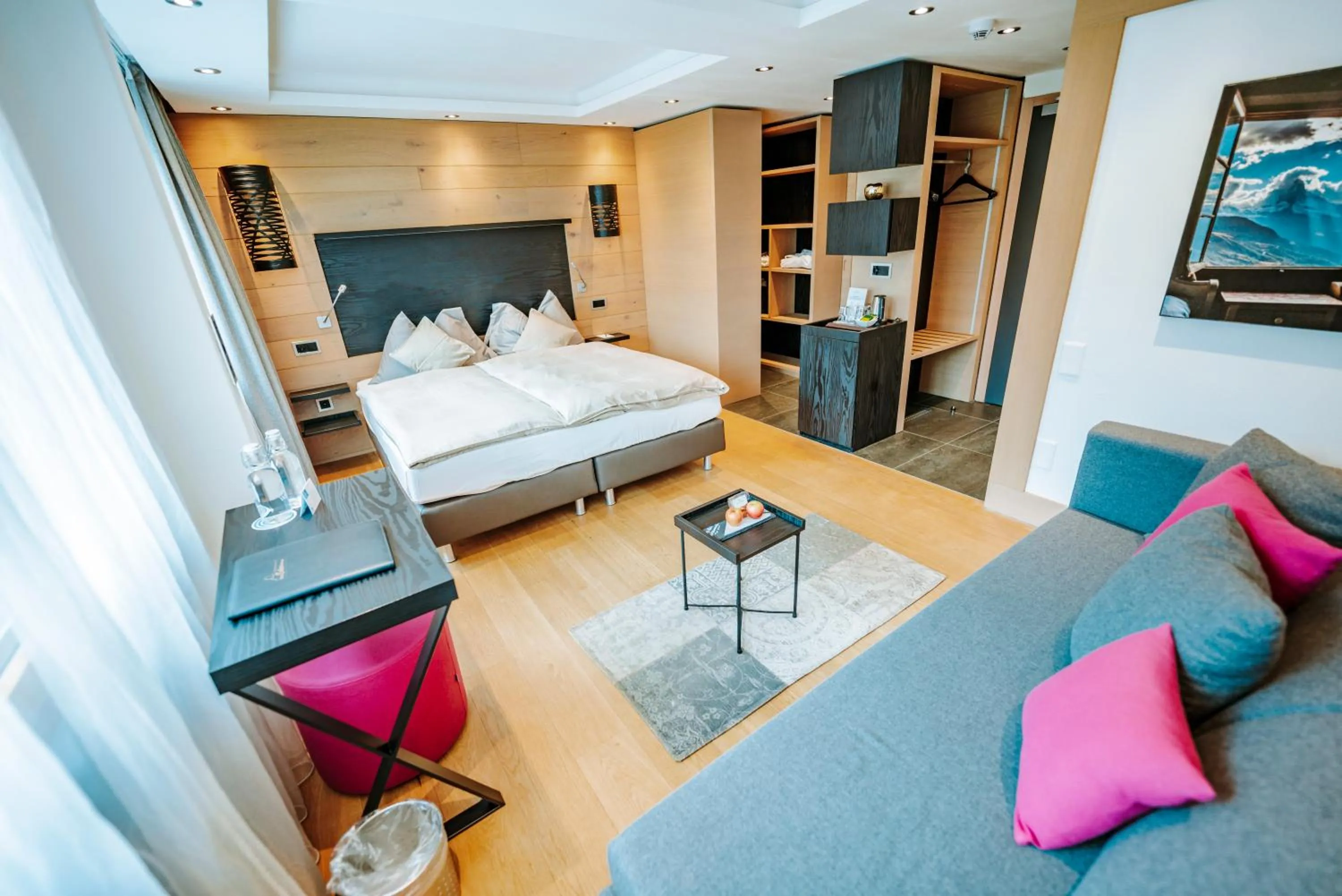 Bed in Hotel Eden Wellness