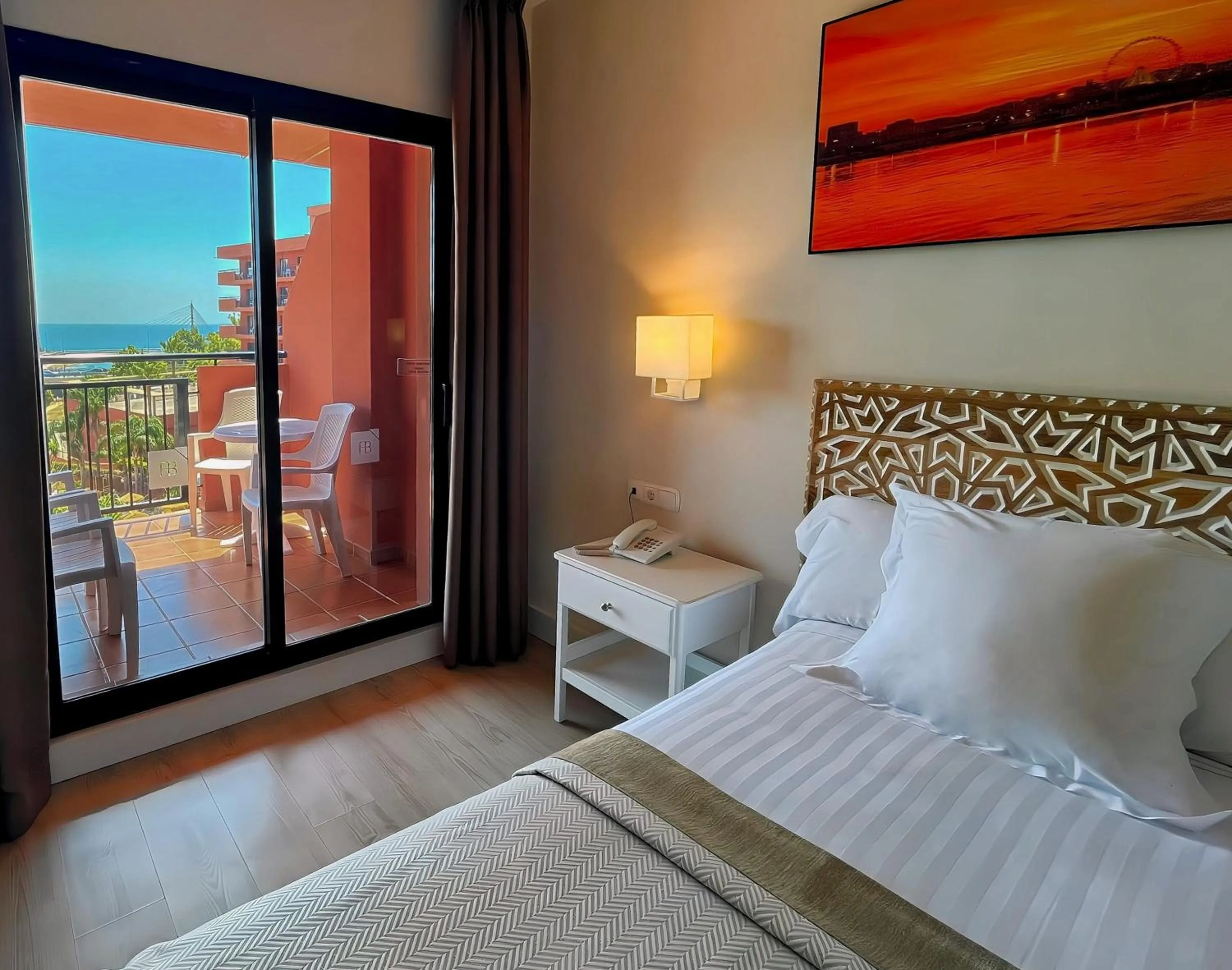 Bed in Fuengirola Beach Apartamentos Turísticos