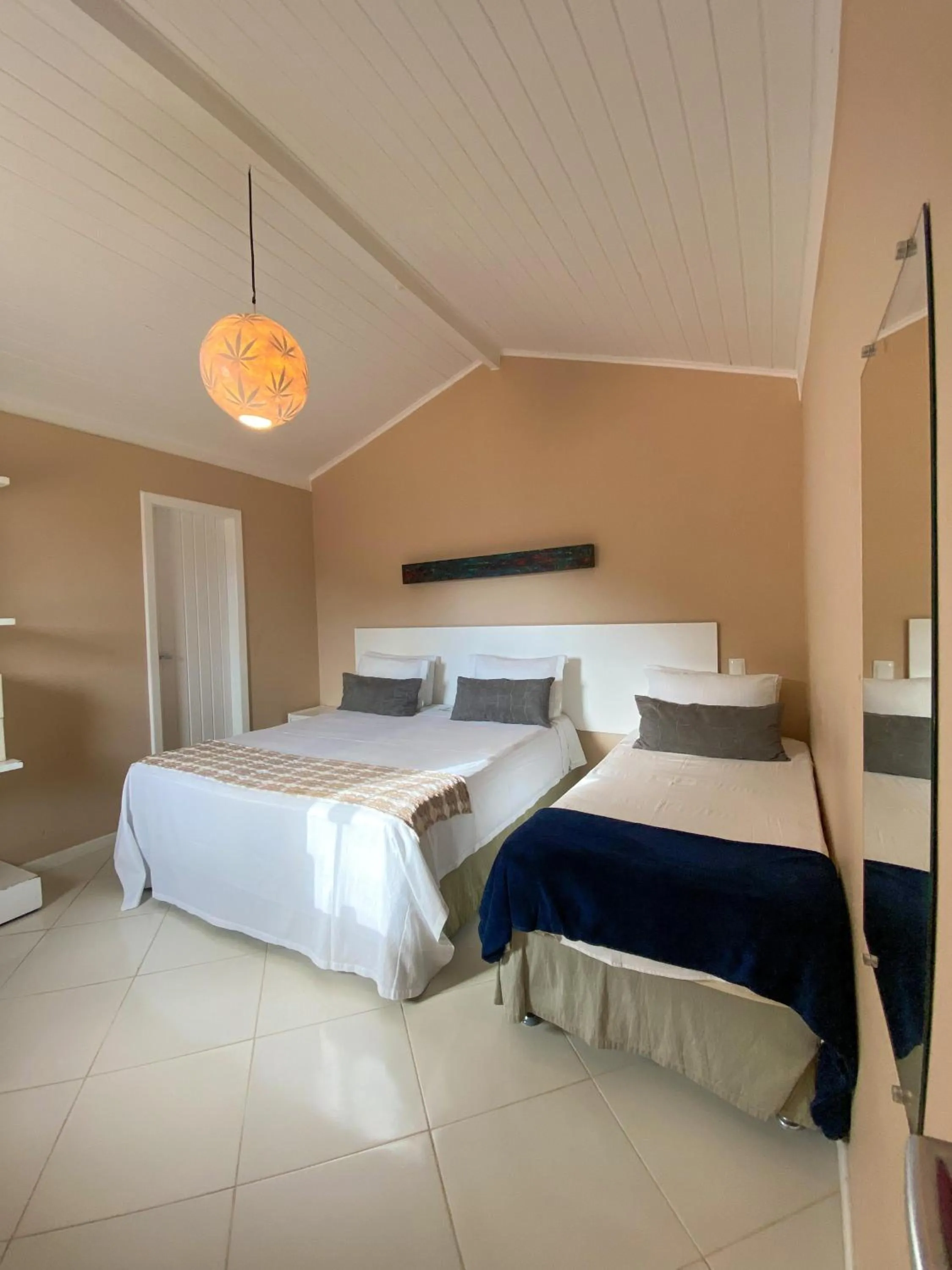 Bedroom, Bed in Pousada Mareia