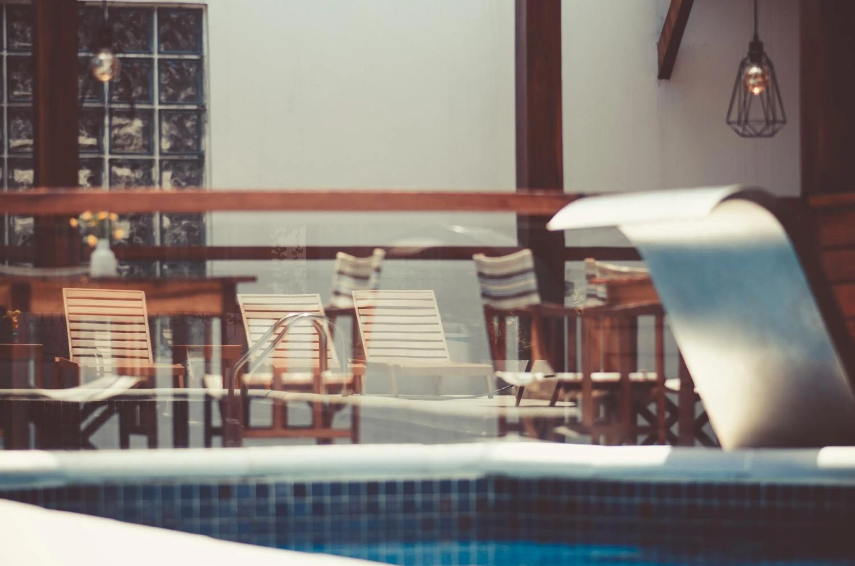 Swimming pool in Pousada Mareia