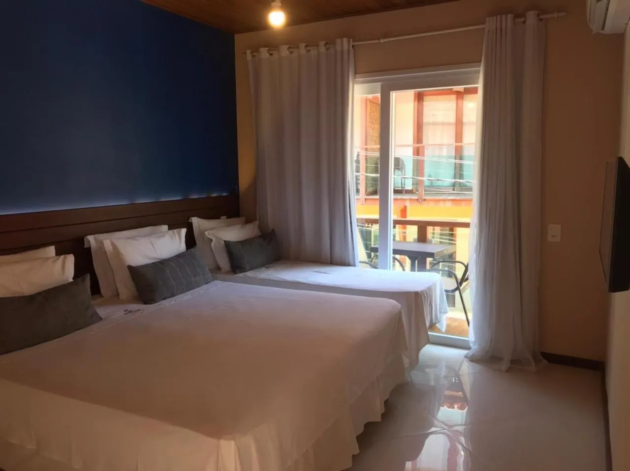 Bedroom, Bed in Pousada Mareia