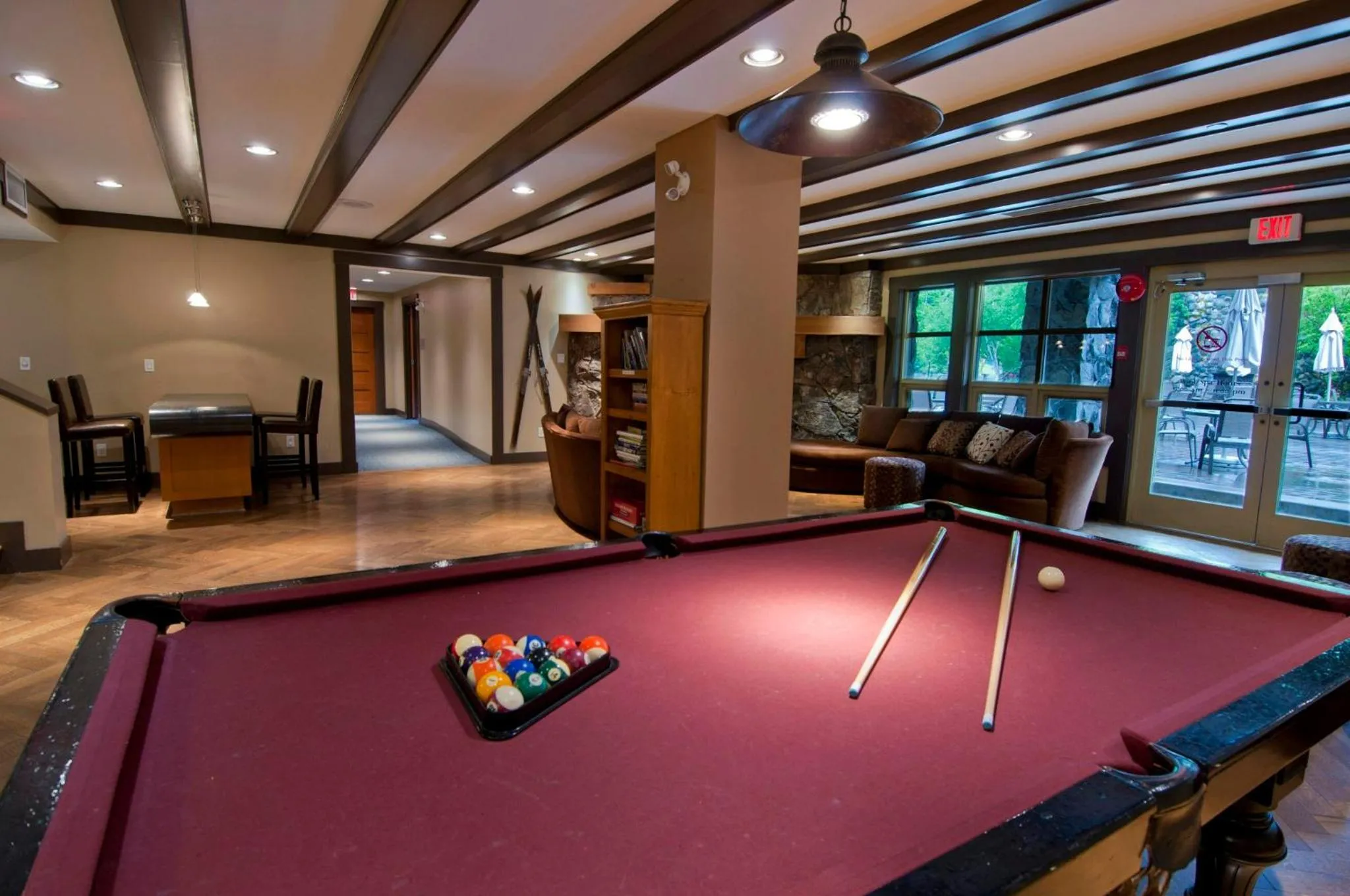 Game Room in Legends Whistler, by Lodging Ovations