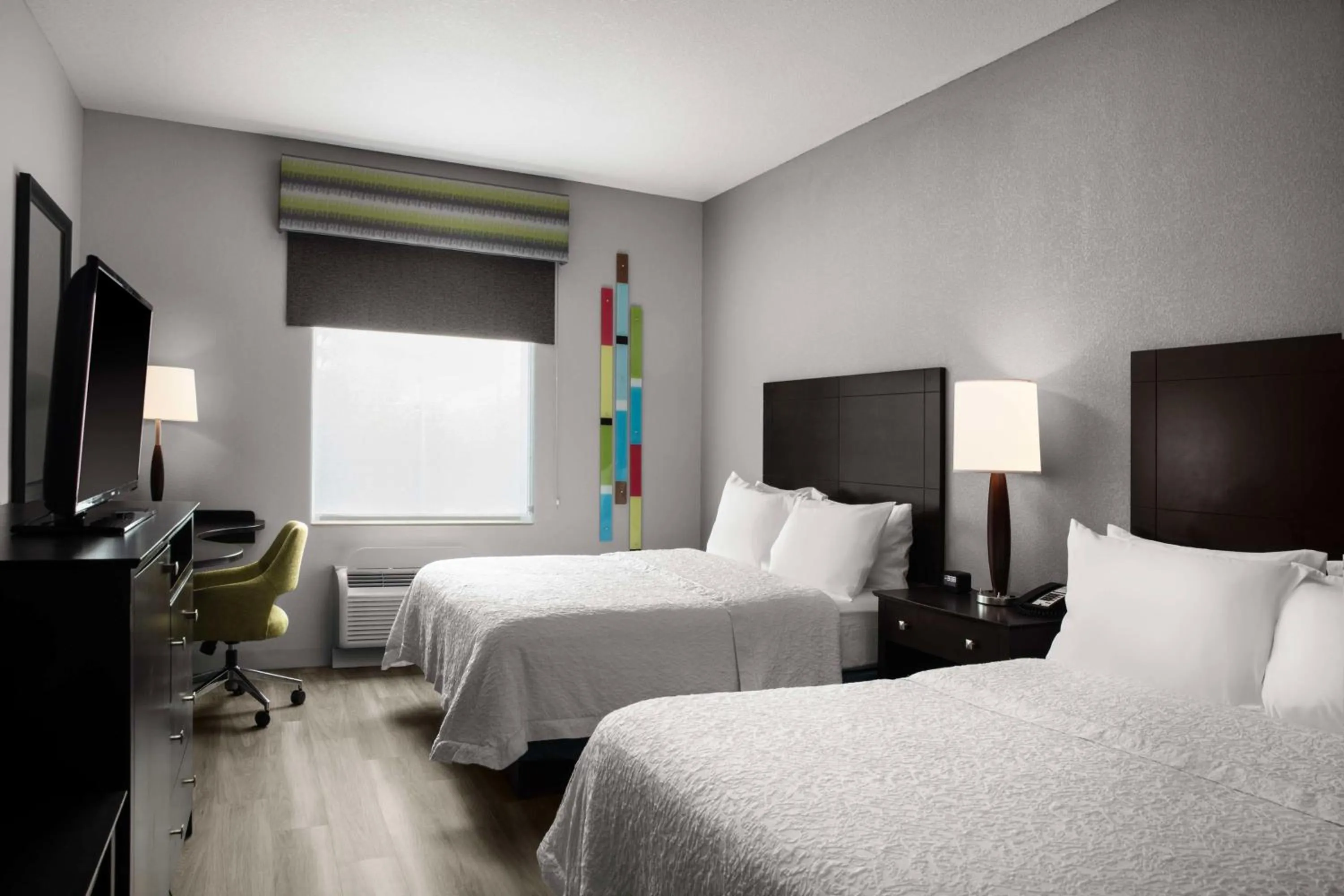 Bed in Hampton Inn & Suites Homestead Miami South