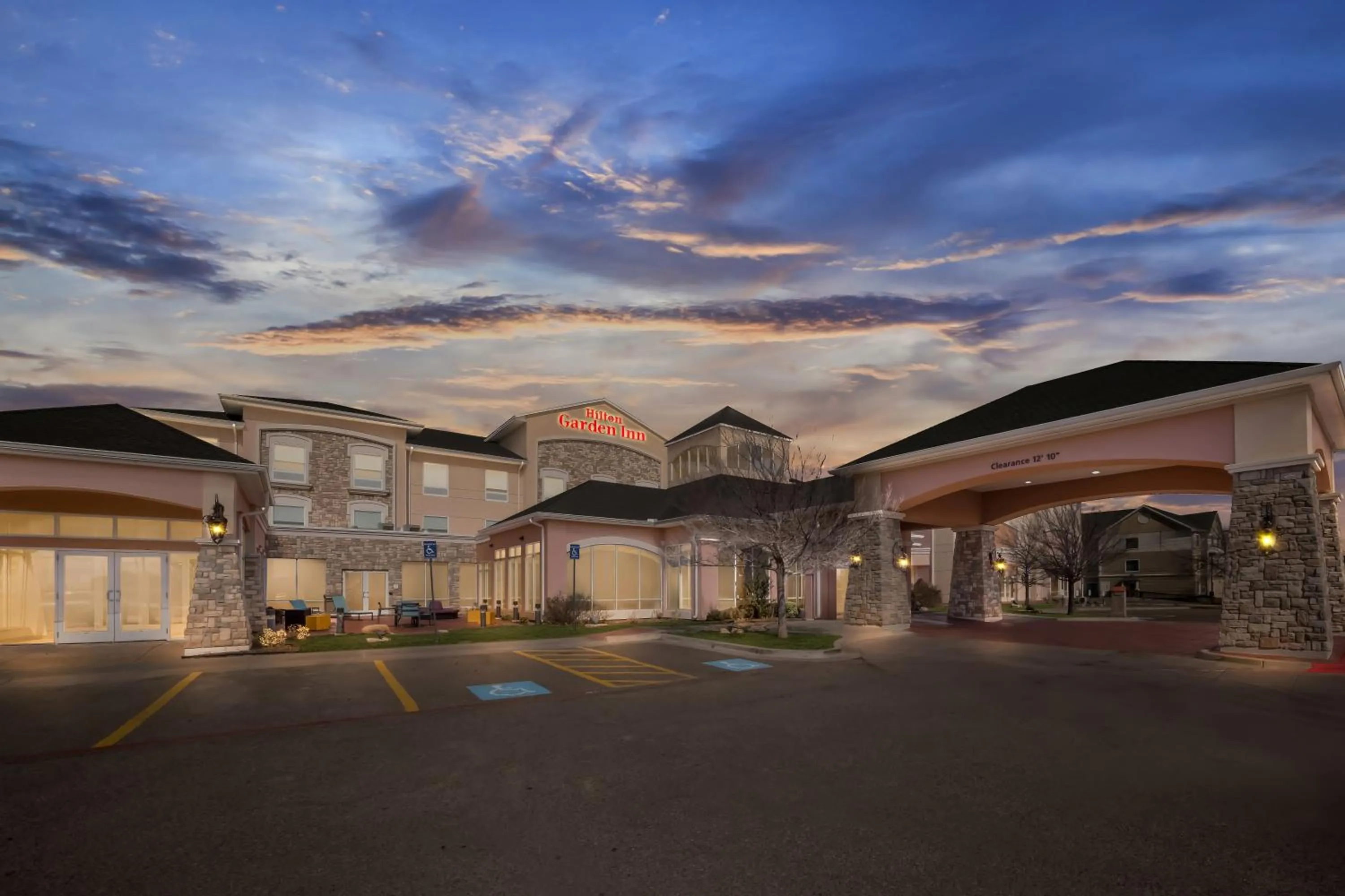 Property building in Hilton Garden Inn Amarillo