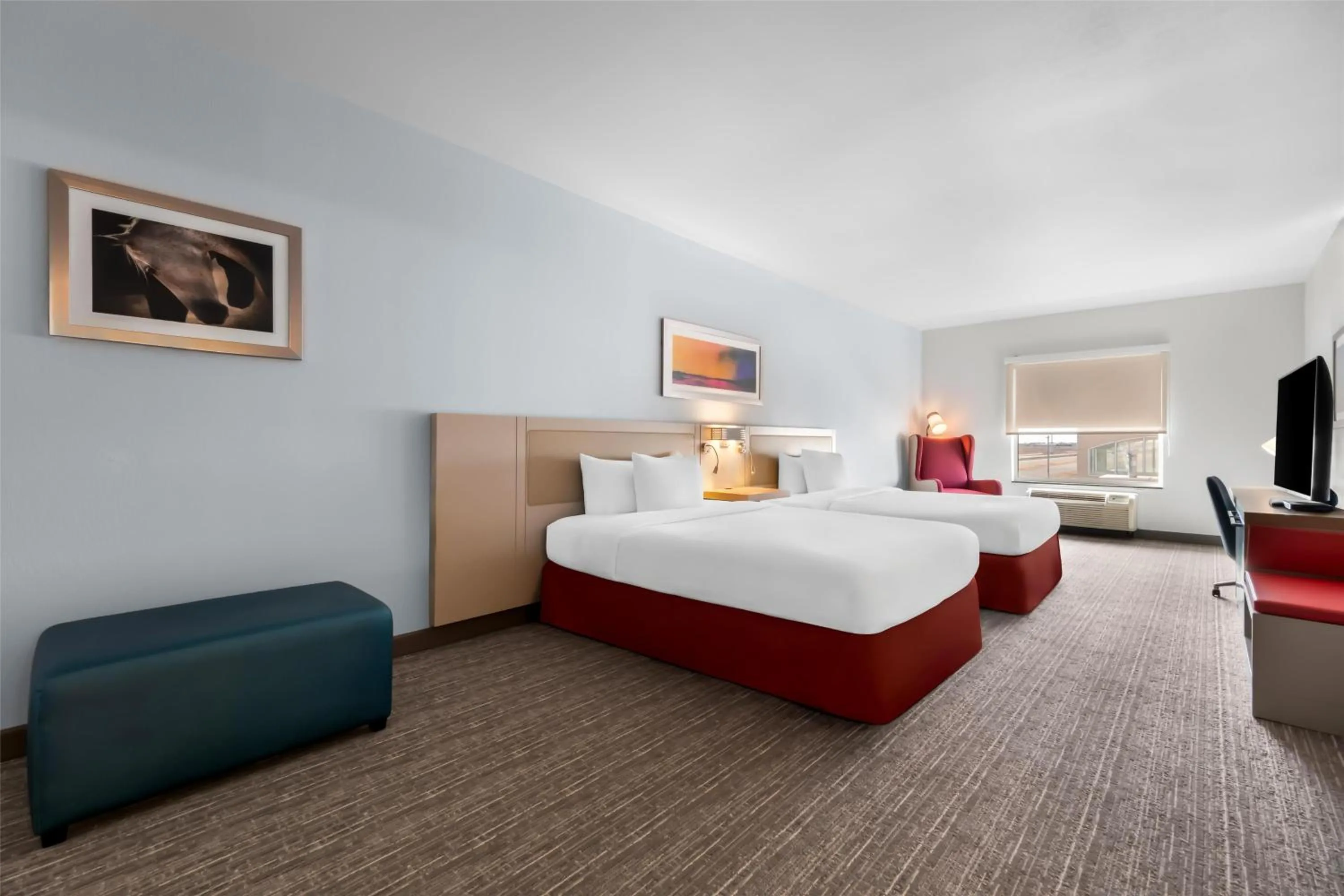 Bed in Hilton Garden Inn Amarillo