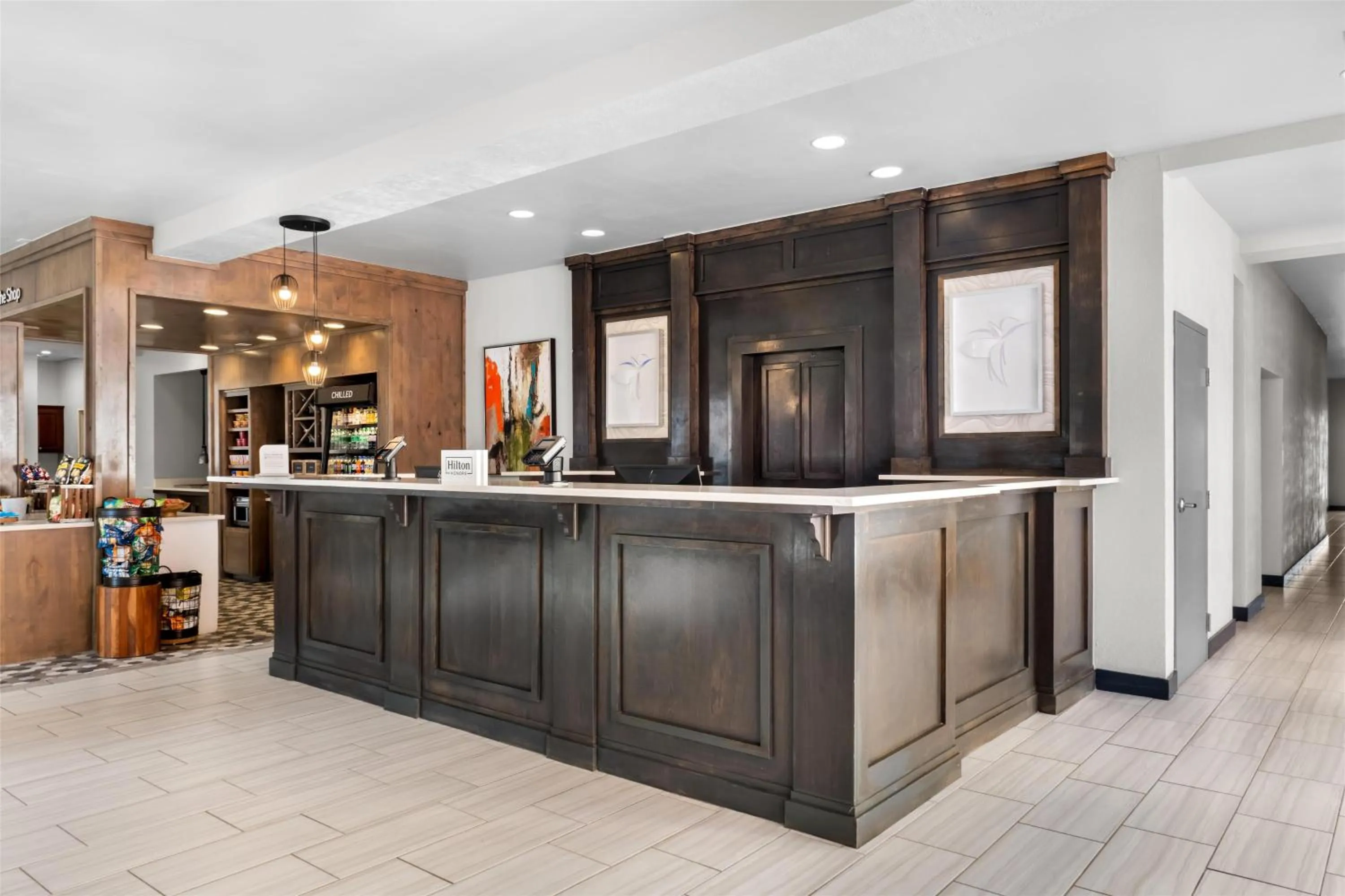Lobby or reception in Hilton Garden Inn Amarillo