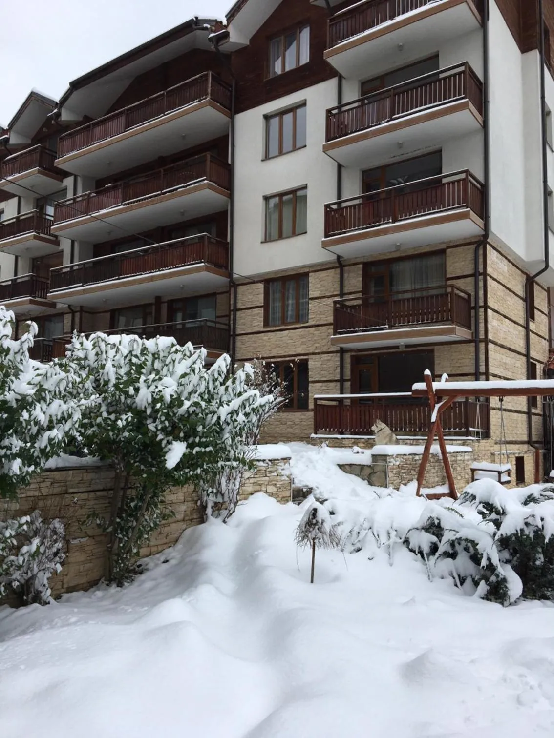 Property building in Apartments Four Leaf Clover Bansko to rent