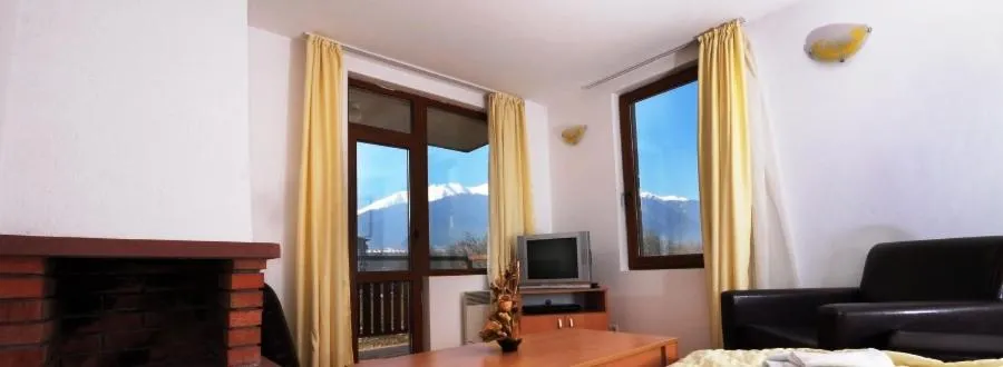 Mountain view in Apartments Four Leaf Clover Bansko to rent