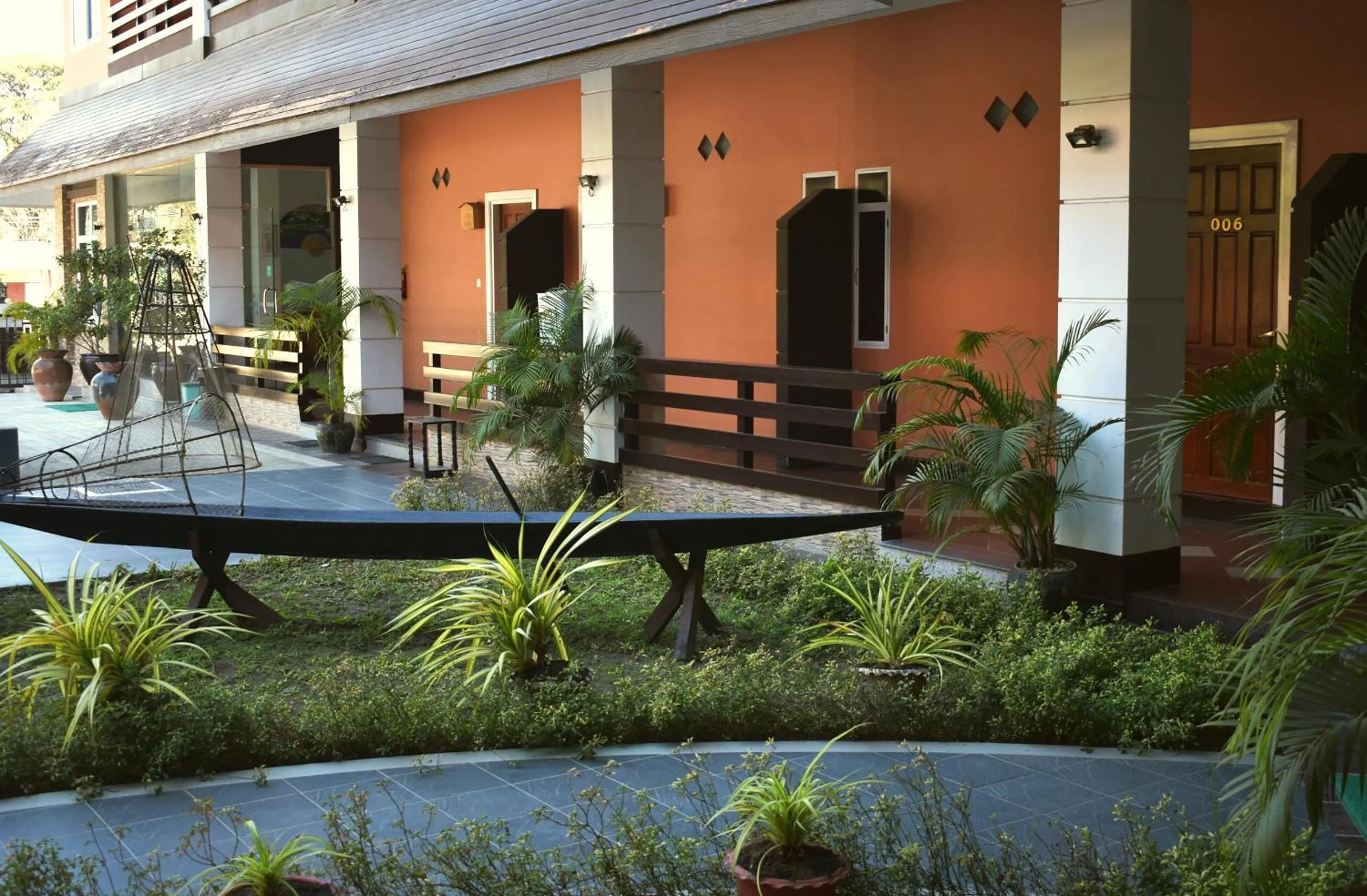 Garden in Immana Grand Inle Hotel