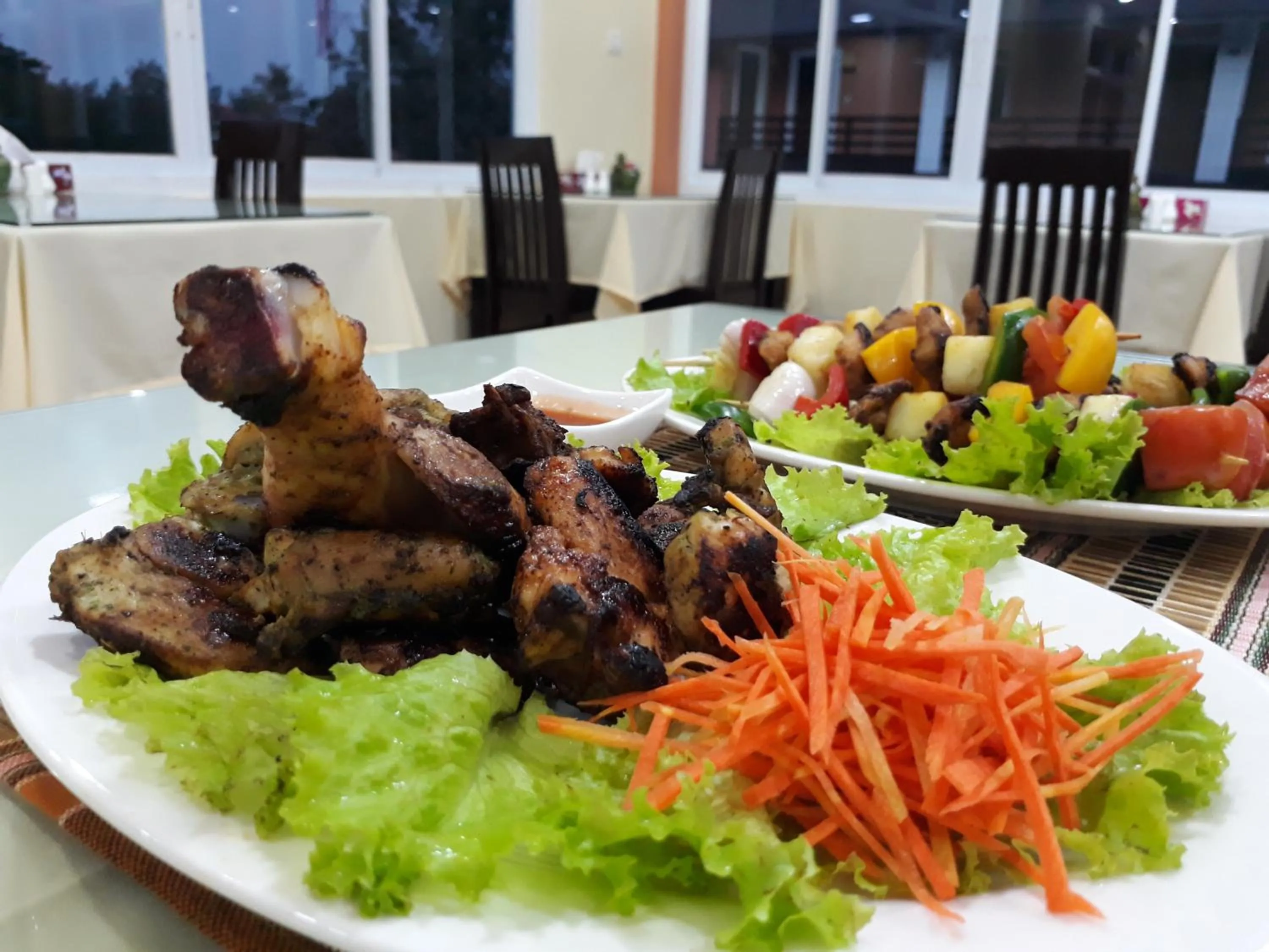 Buffet breakfast in Immana Grand Inle Hotel