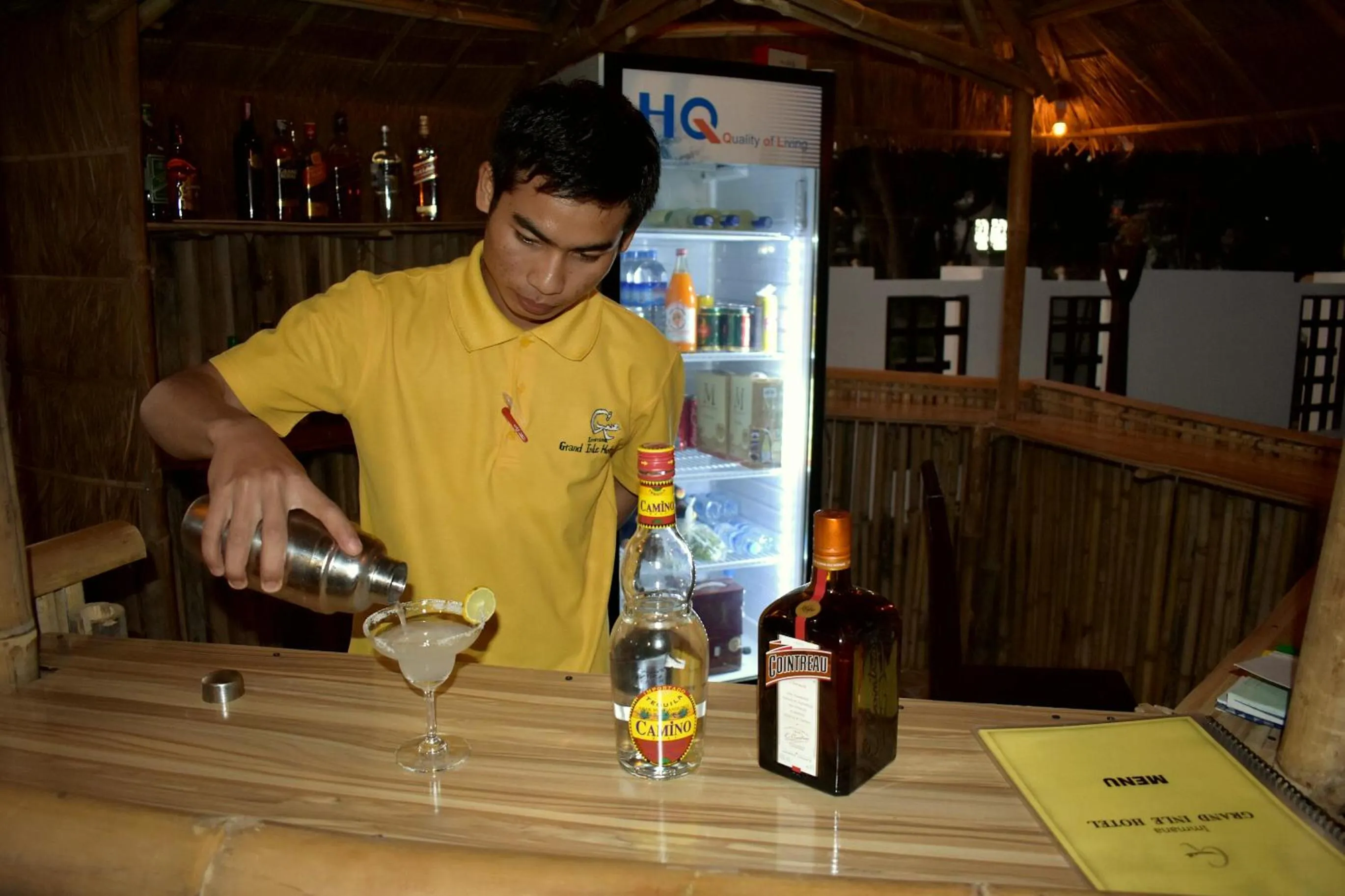 Alcoholic drinks in Immana Grand Inle Hotel