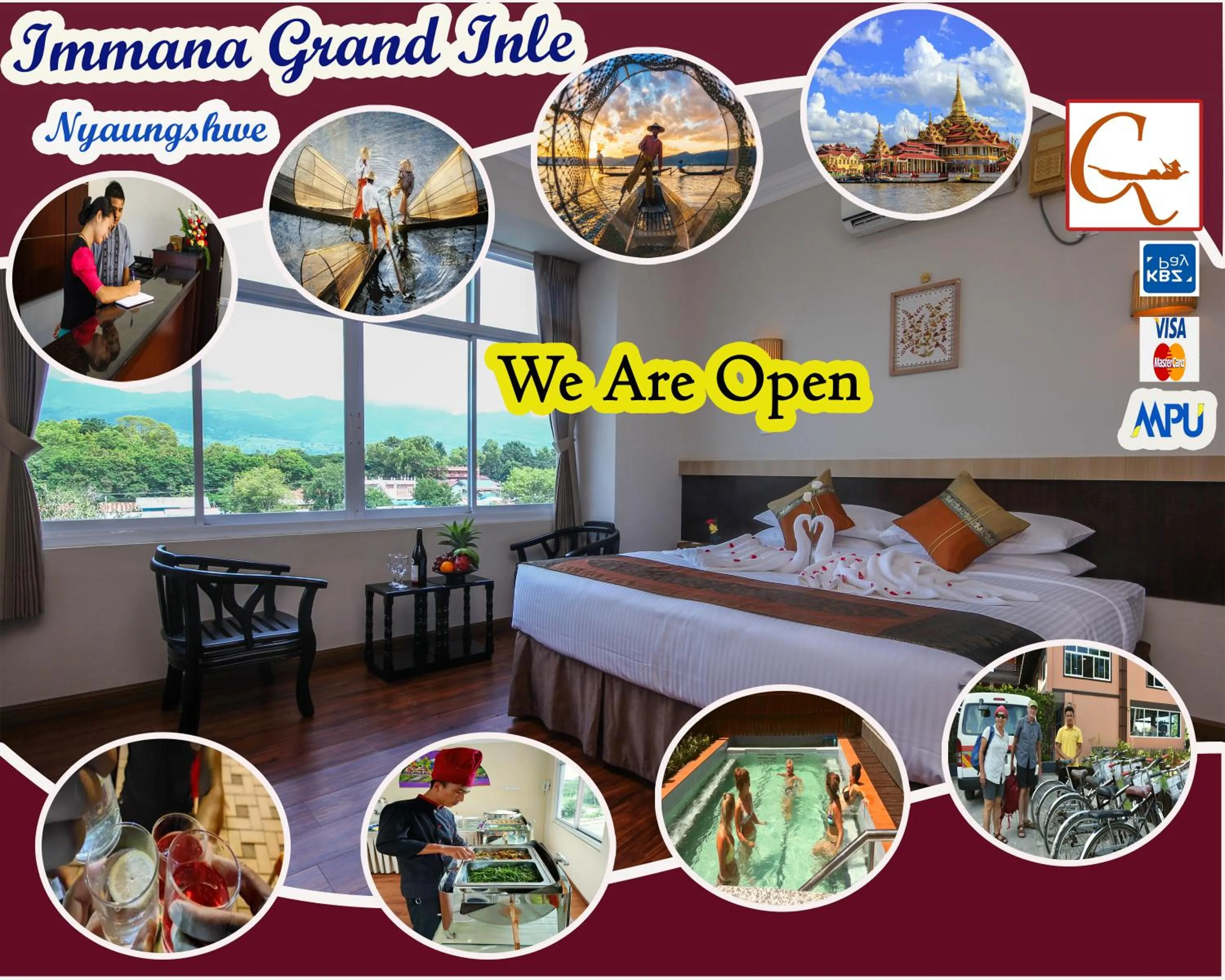 Property building in Immana Grand Inle Hotel